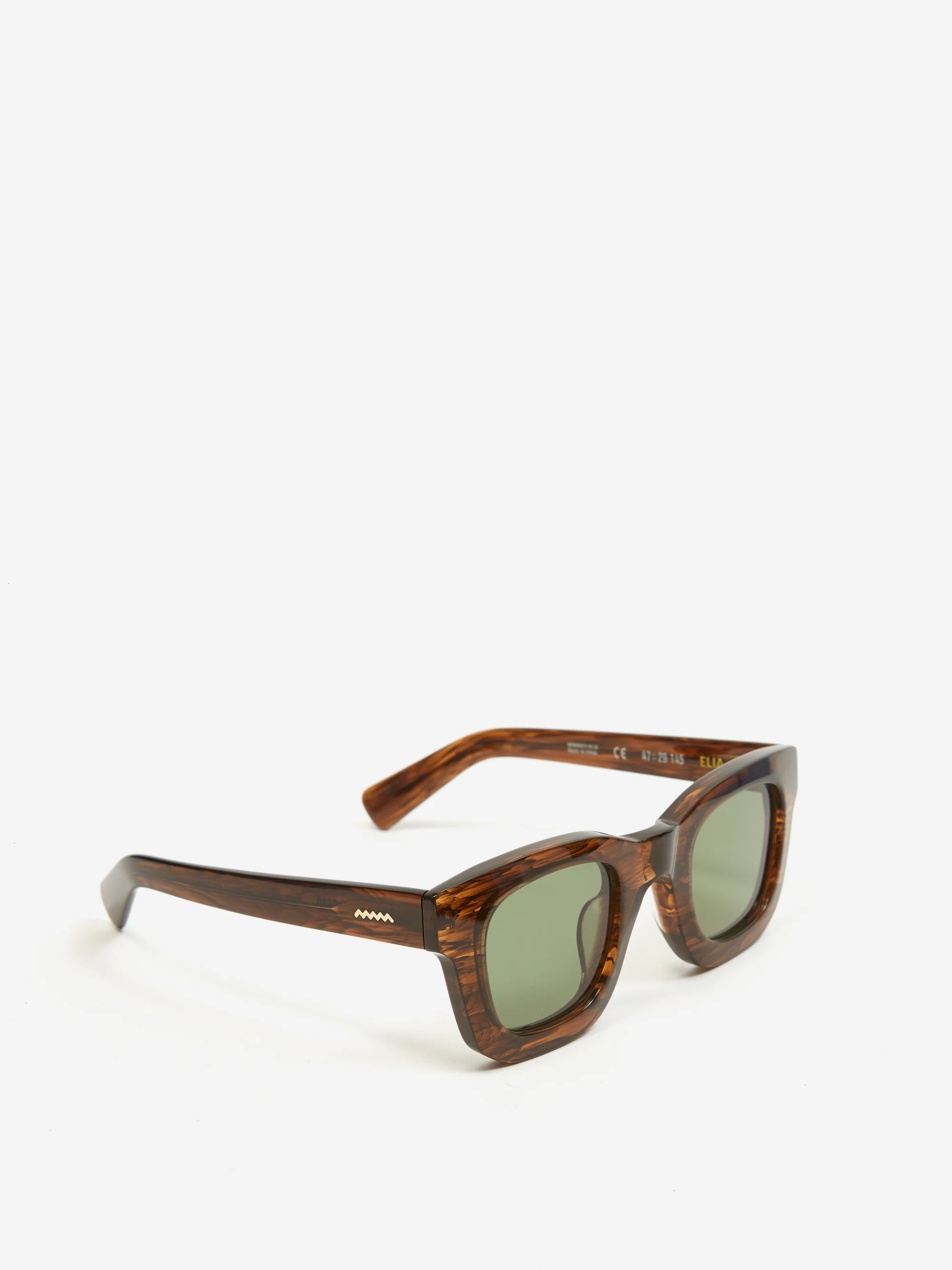 Brain Dead Elia Eye Protection - Tortoise Smoke/Green Lens - Image 2