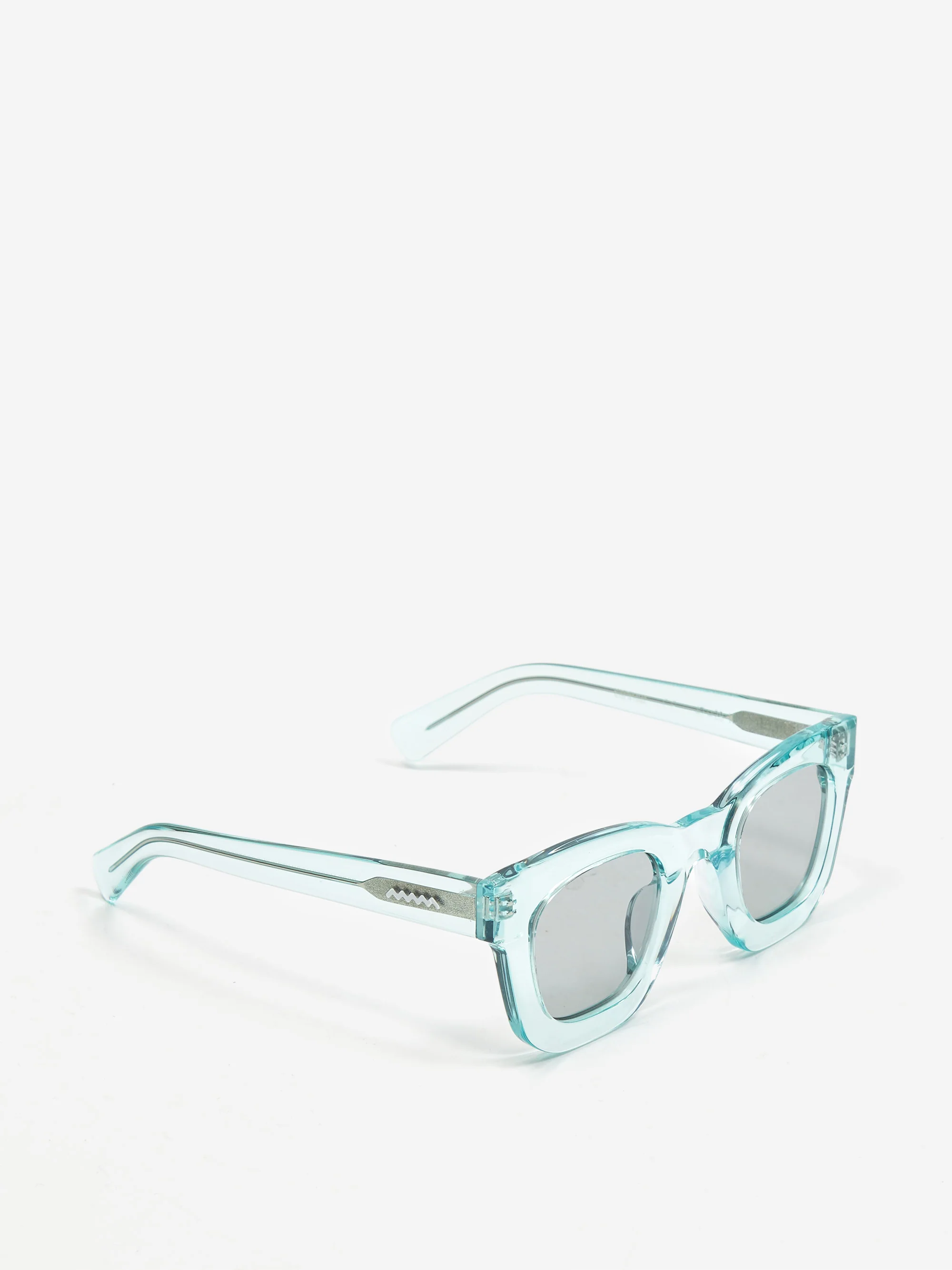 Brain Dead Elia Sunglasses - Clear Blue - Image 2