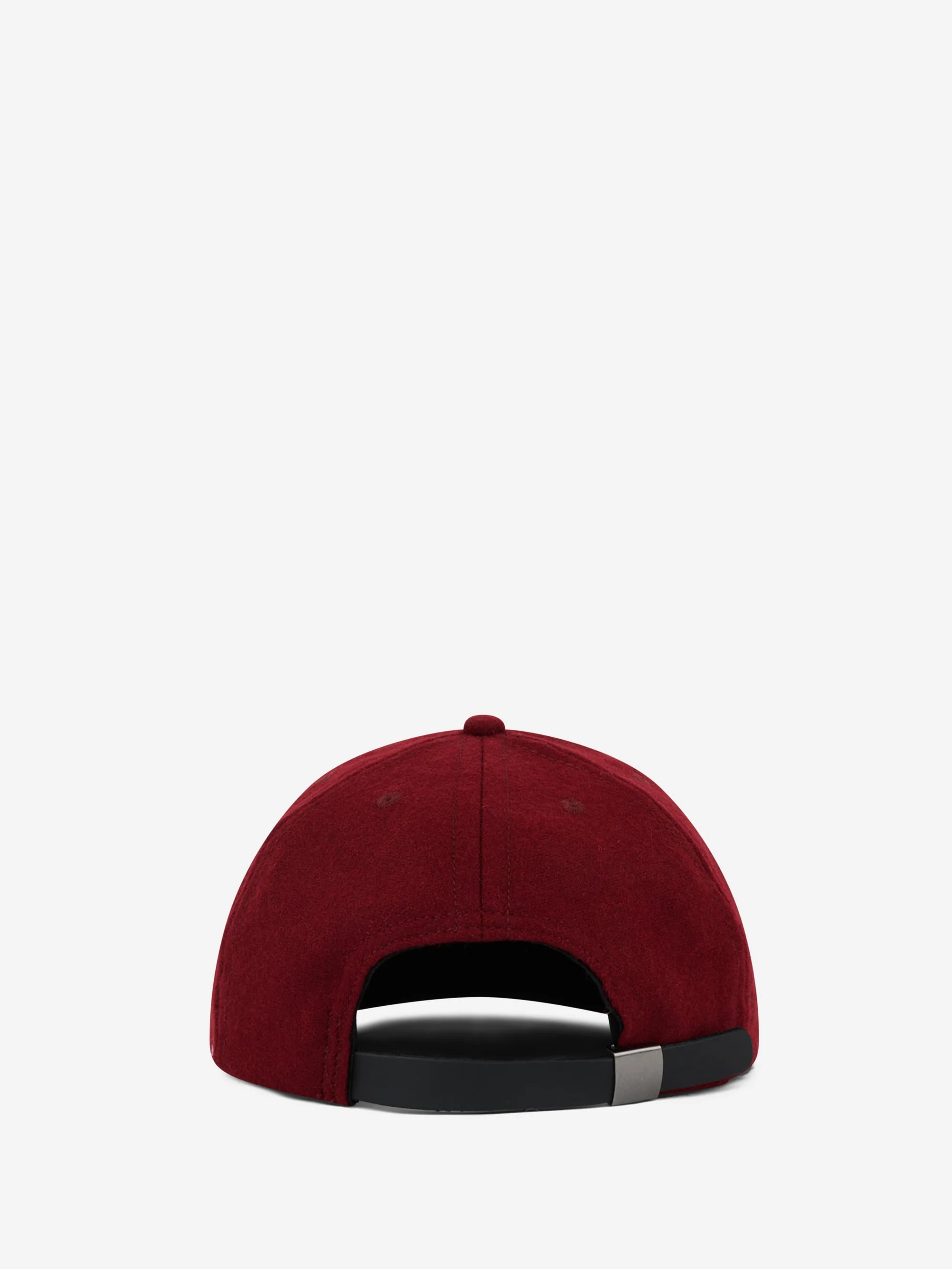 Brain Dead Flannel Classic Logohead 6 Panel Hat - Burgundy - Image 2