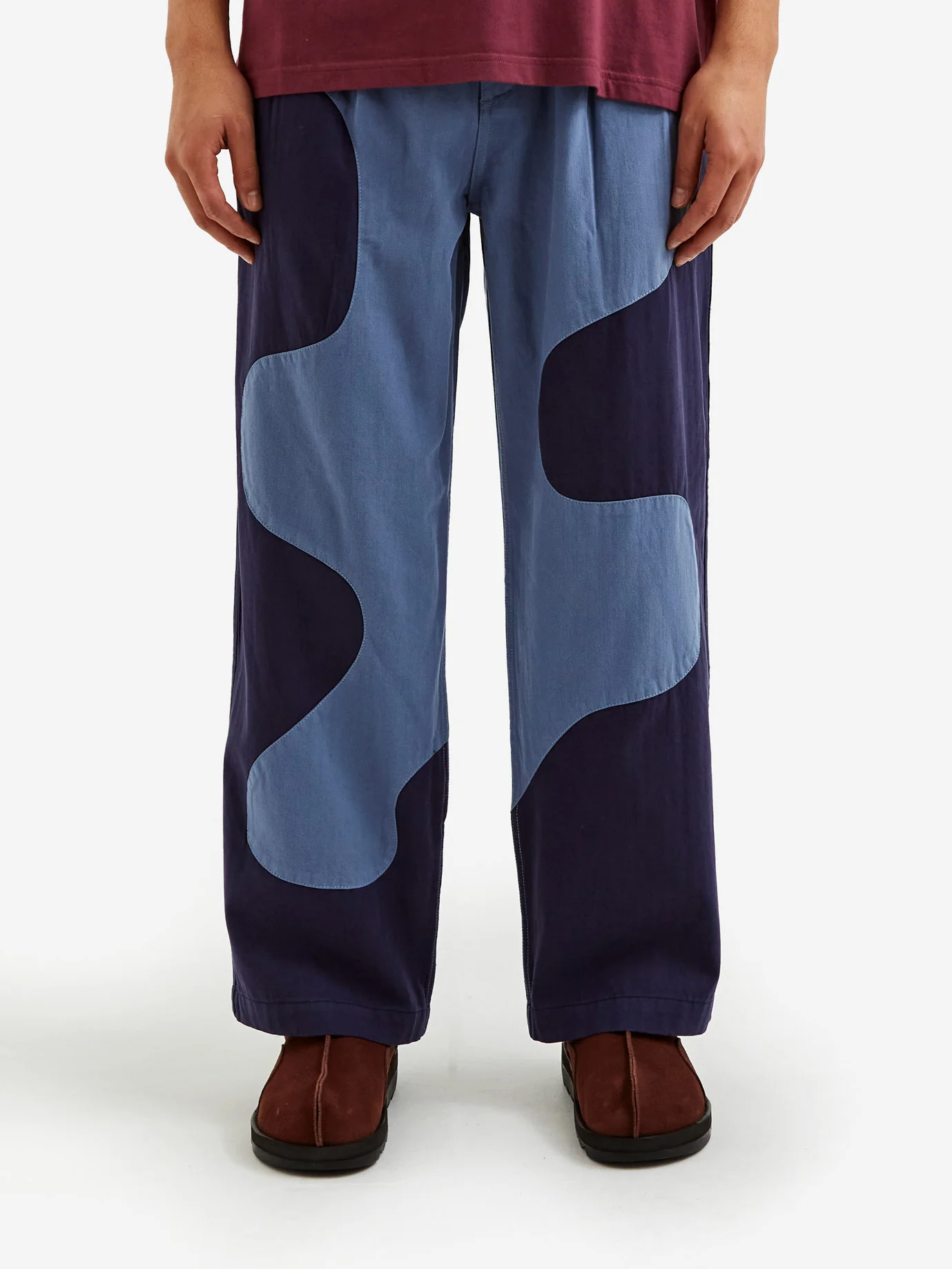 Brain Dead Goop Herringbone Trouser - Navy - Image 2
