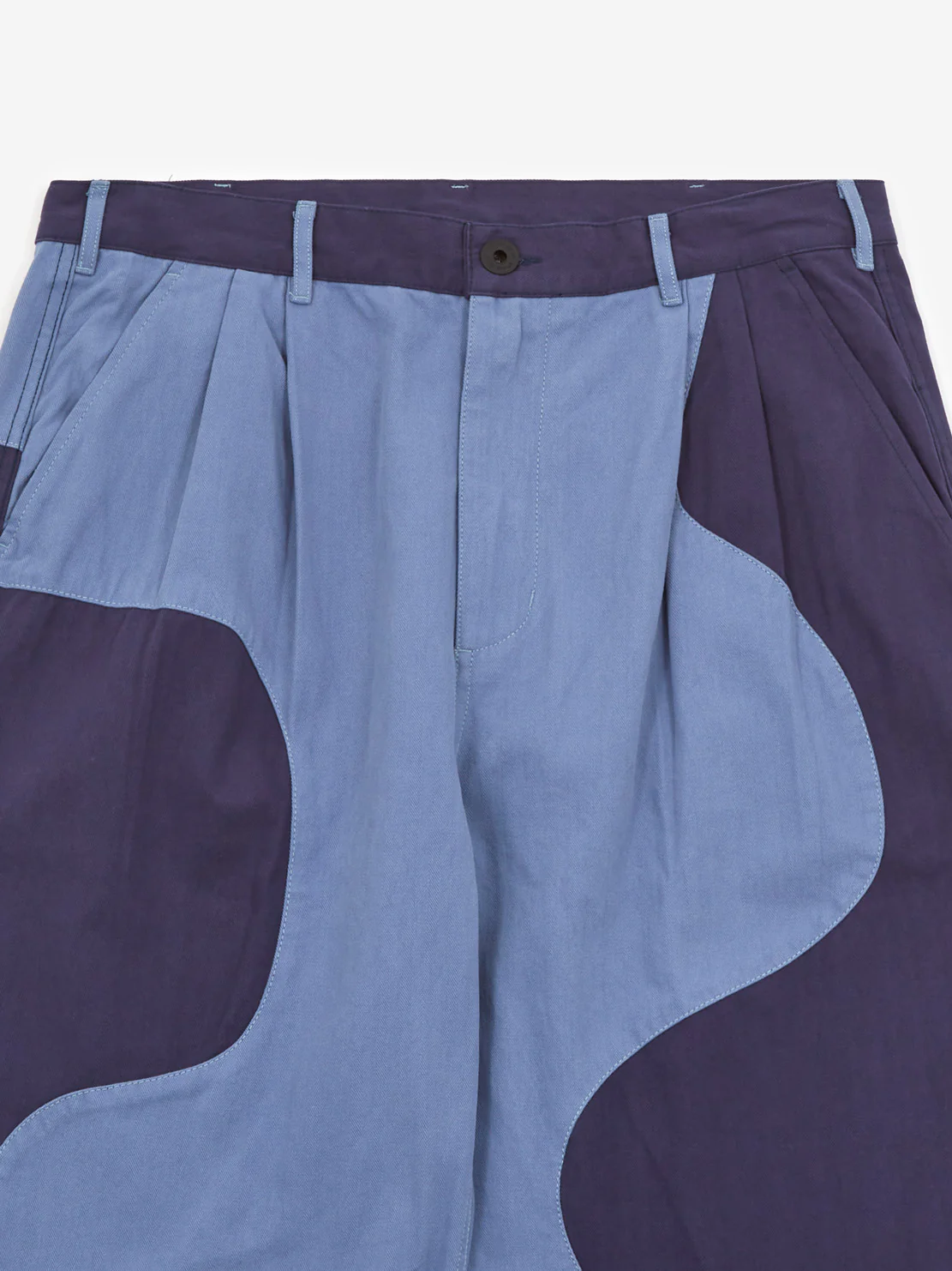 Brain Dead Goop Herringbone Trouser - Navy - Image 3