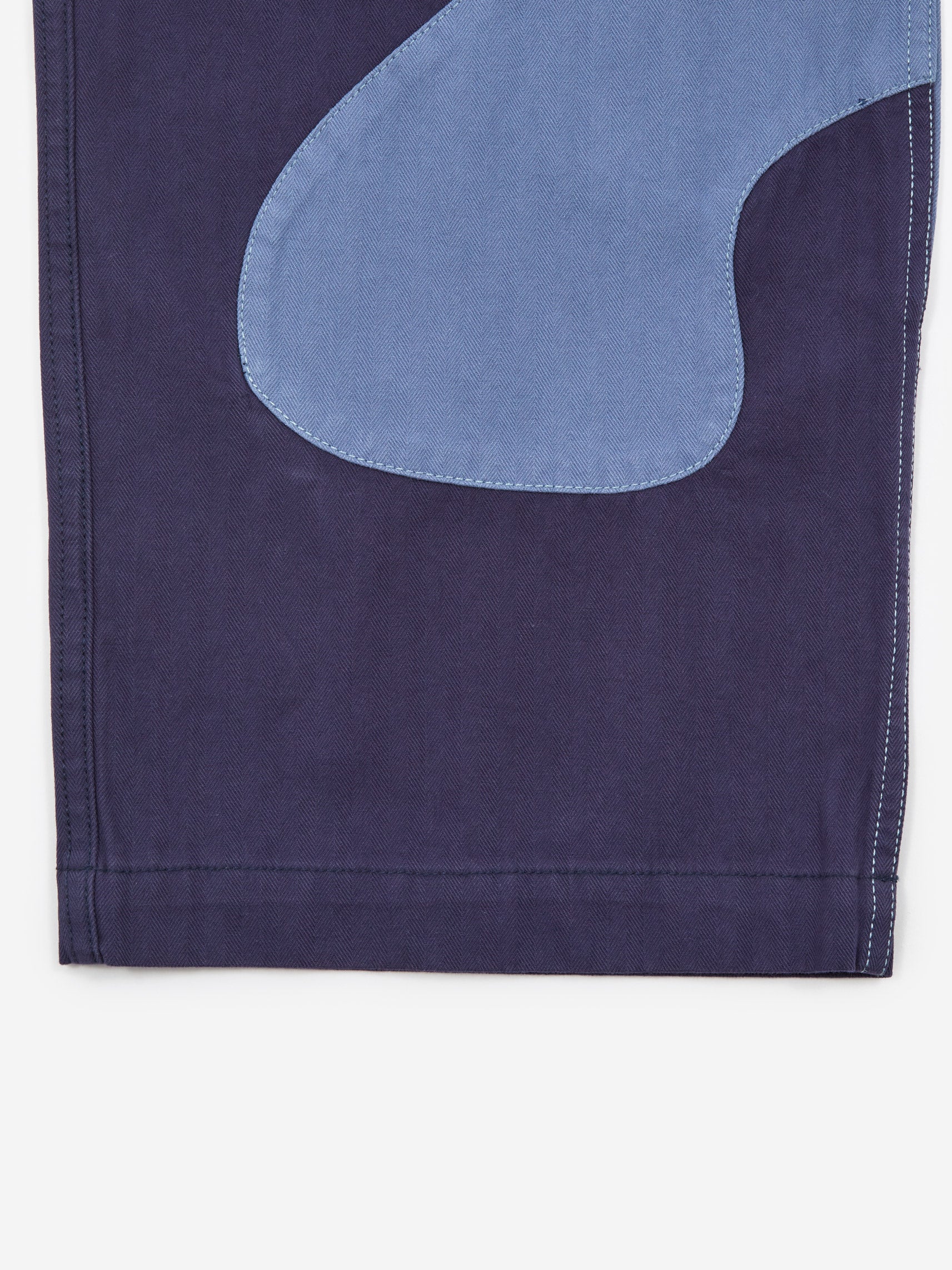 Brain Dead Goop Herringbone Trouser - Navy - Image 5