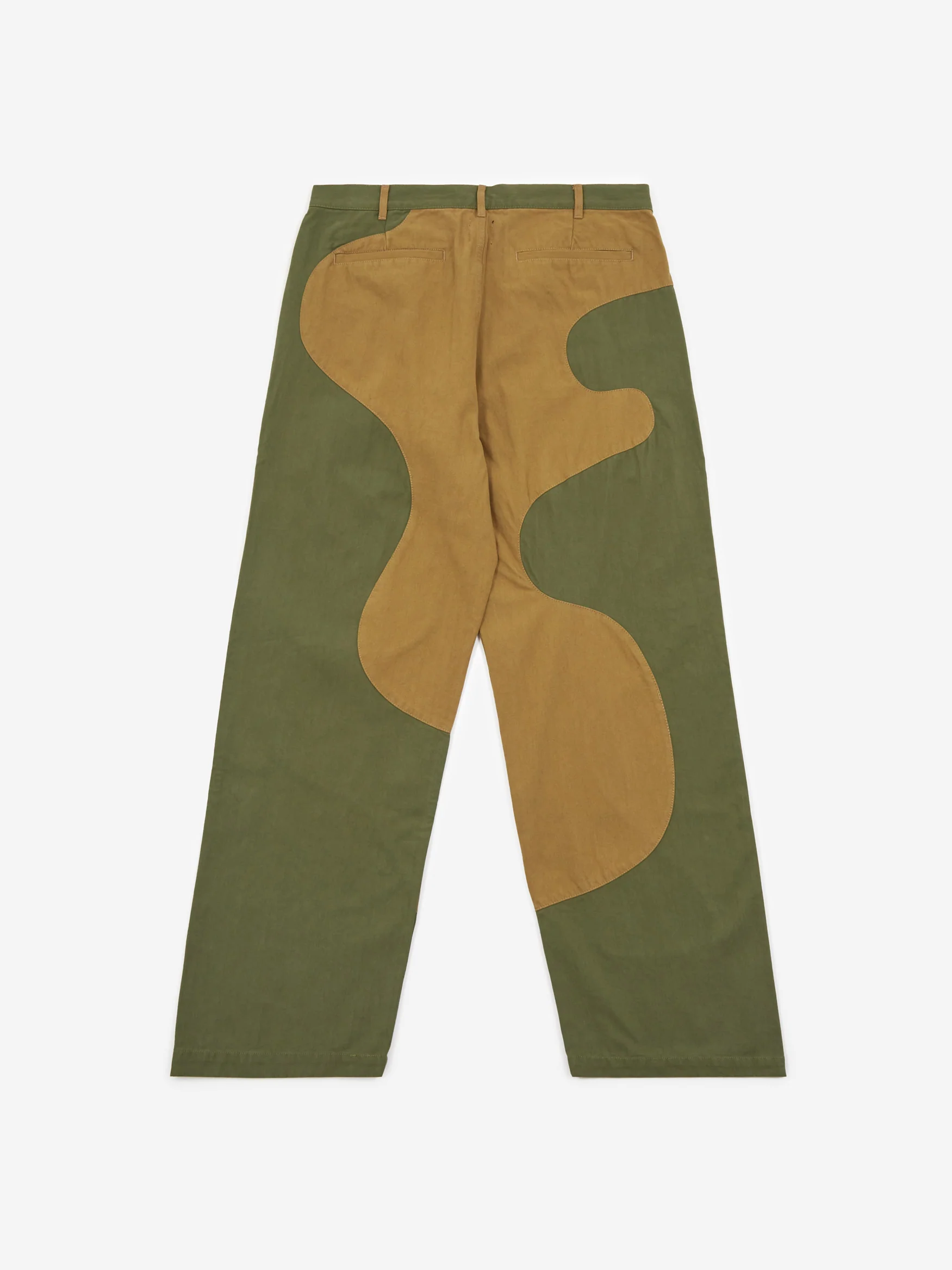 Brain Dead Goop Herringbone Trouser - Olive - Image 6
