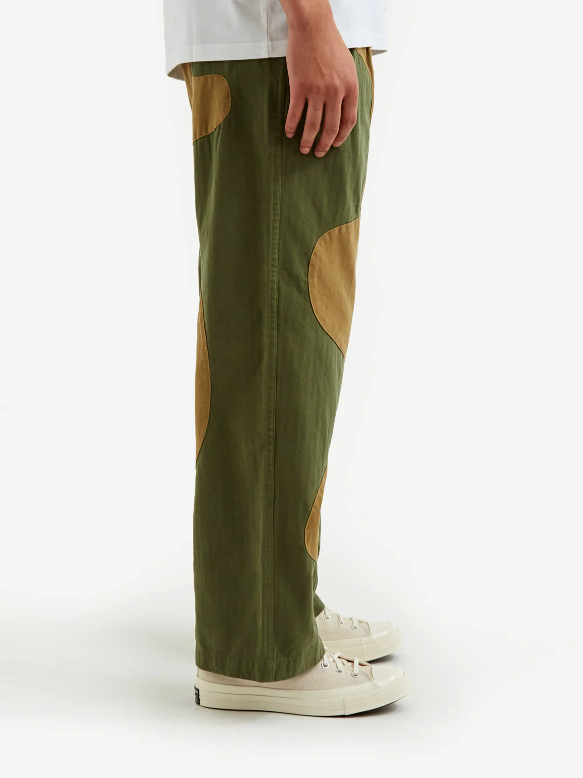 Brain Dead Goop Herringbone Trouser - Olive - Image 8
