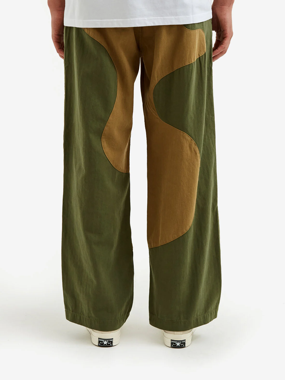 Brain Dead Goop Herringbone Trouser - Olive - Image 9