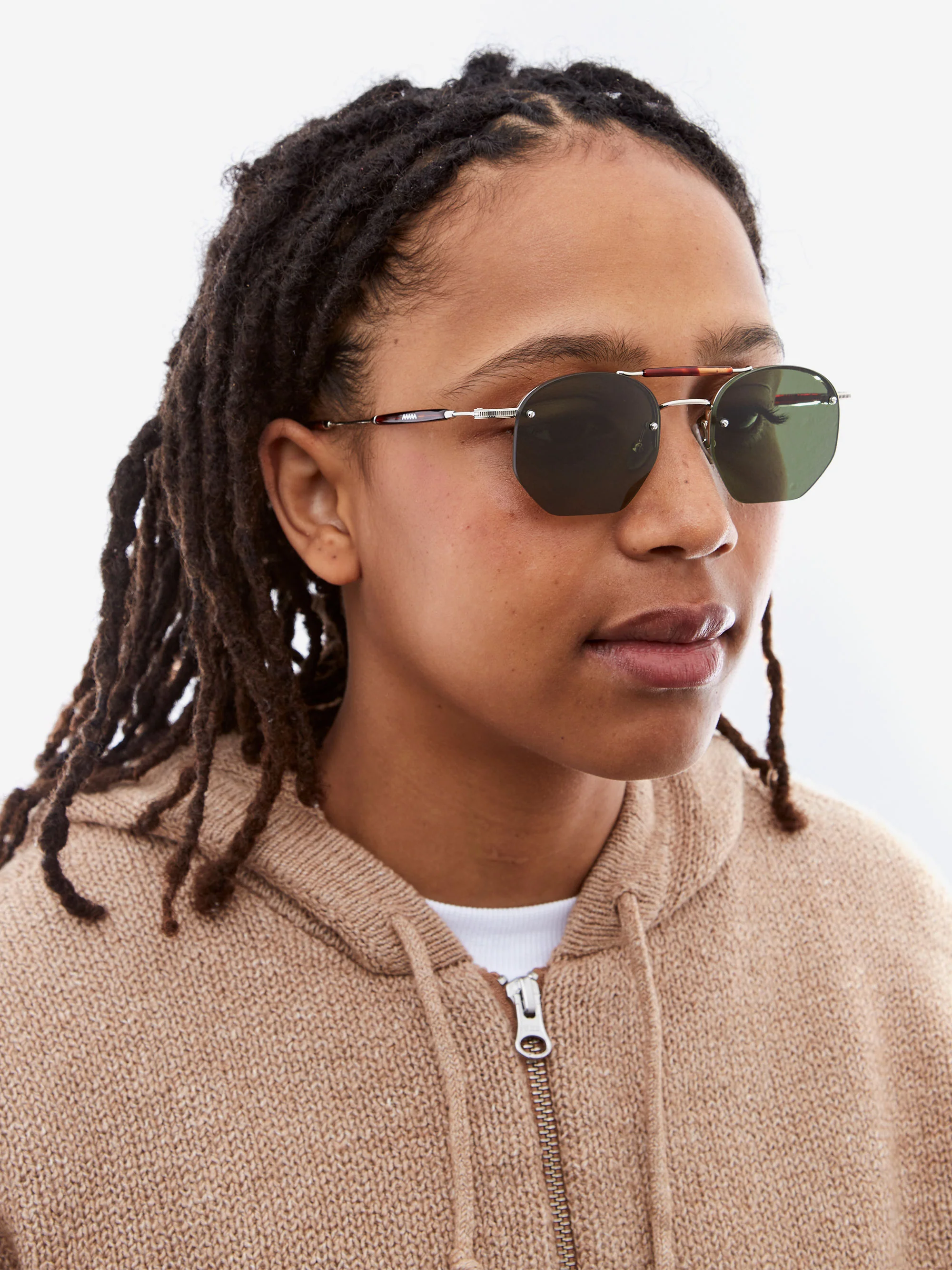 Brain Dead Kaz Post Modern Primitive Eye Protection - Silver - Image 2
