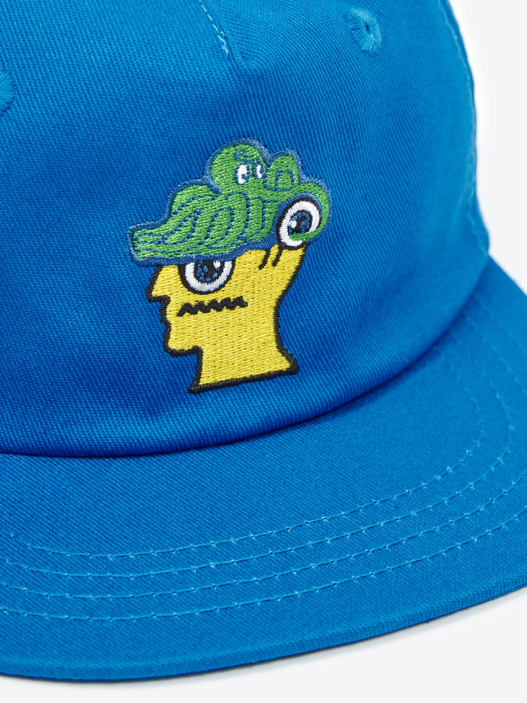 Brain Dead Kids Overcast 6 Panel Cap - Blue - Image 4
