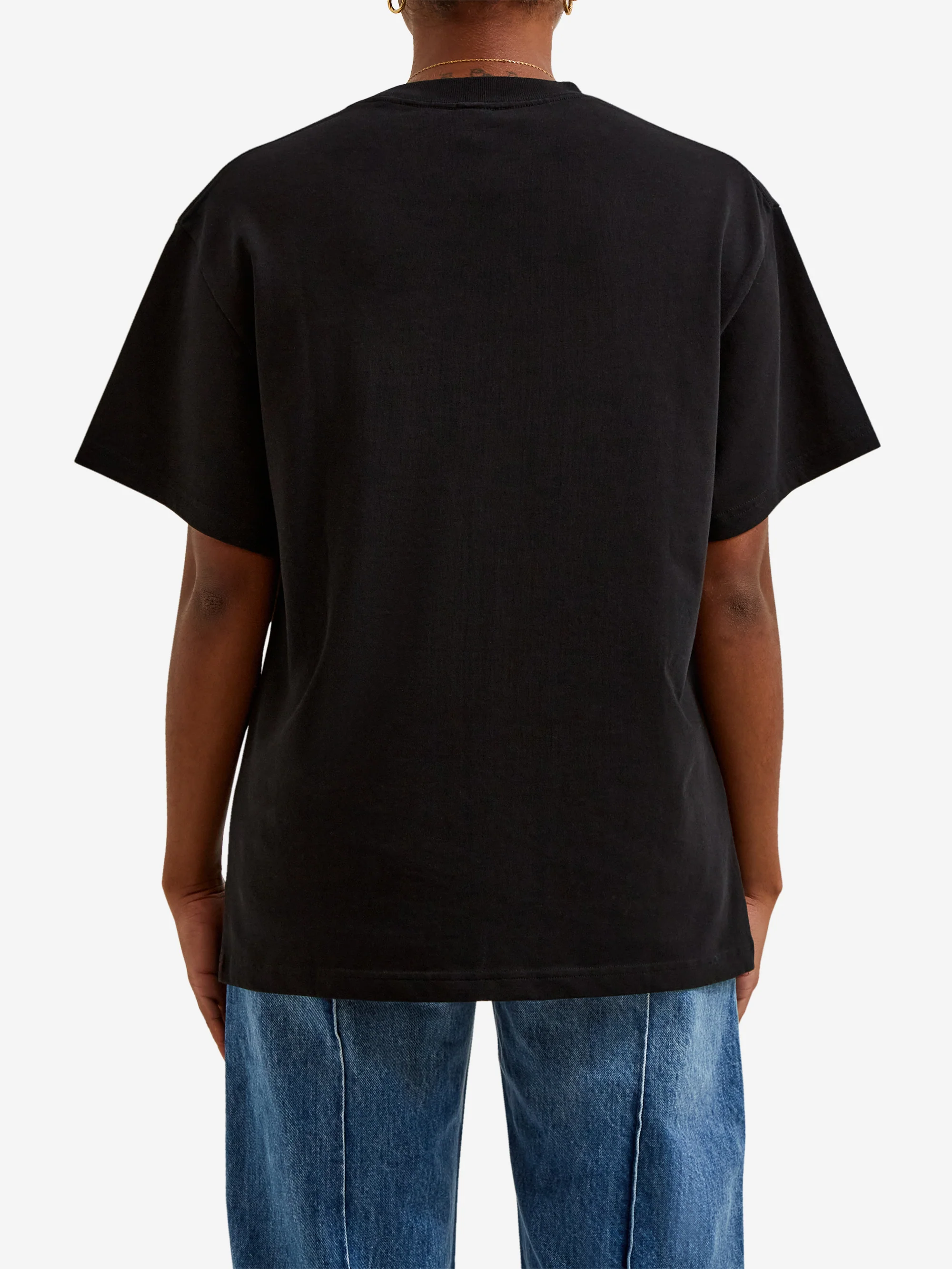 Brain Dead Logo Head T-shirt - Black - Image 3