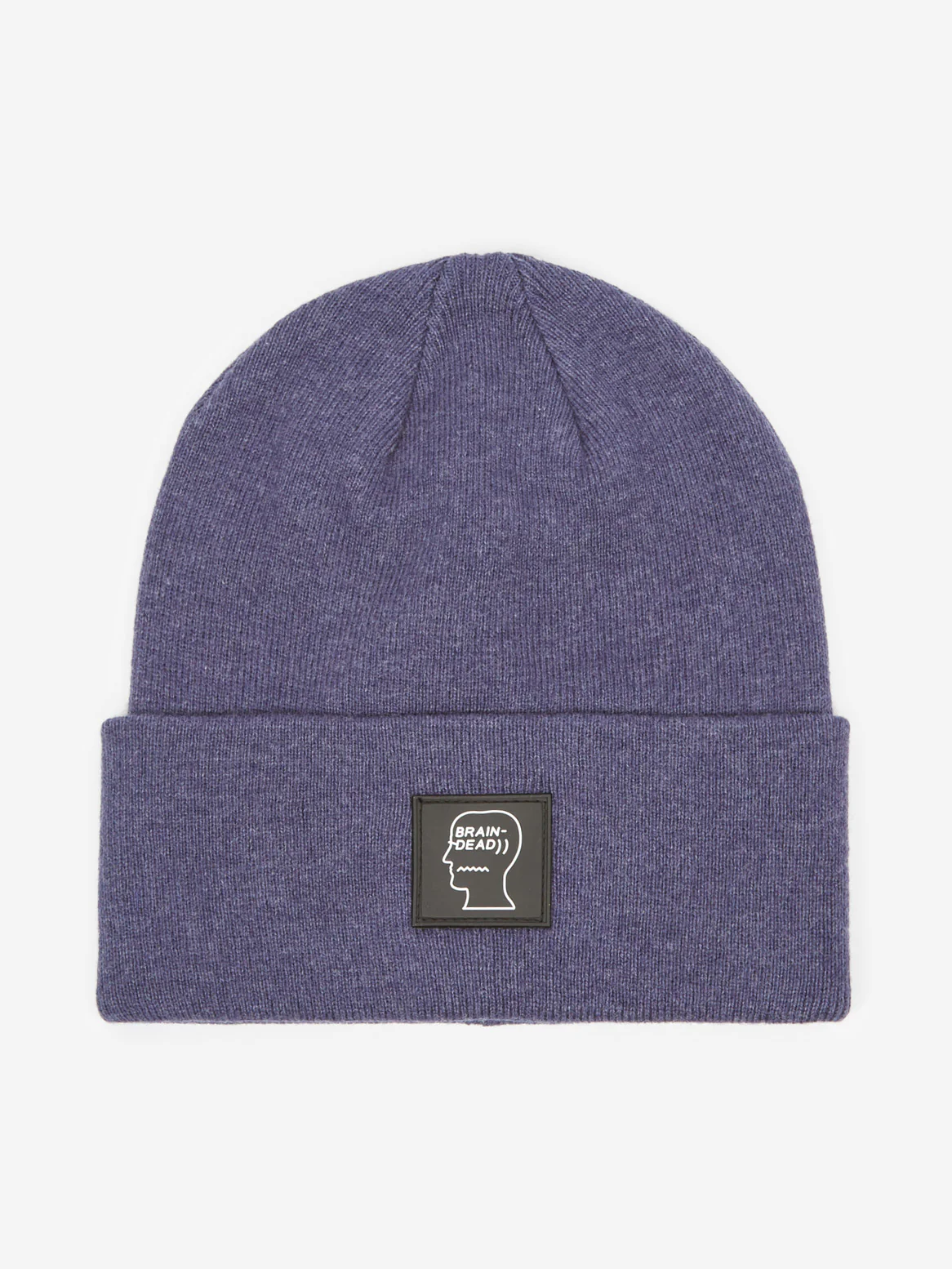 Brain Dead Logo Head Wool Beanie - Navy
