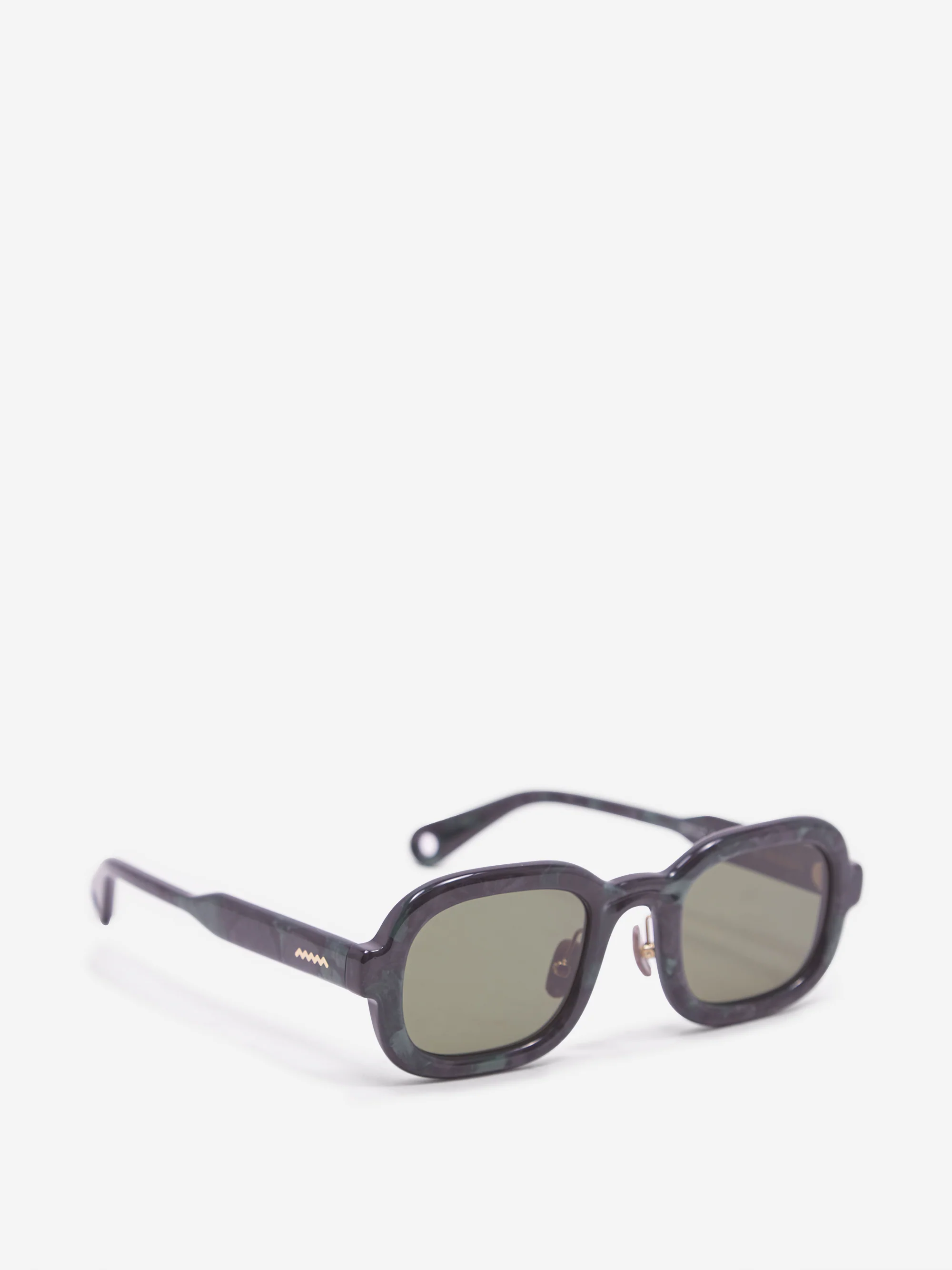 Brain Dead Newman Eye Protection - Green Pearl/Coke Bottle Green Lens - Image 2