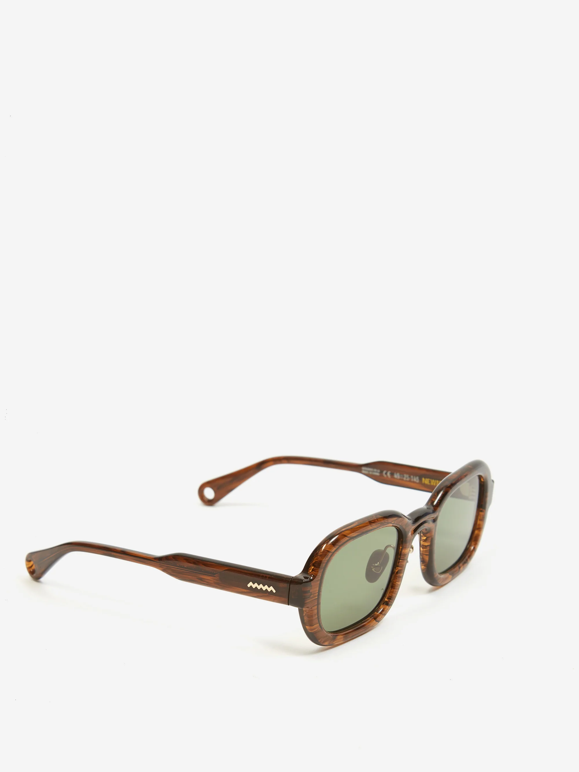 Brain Dead Newman Eye Protection - Tortoise Smoke/Green - Image 2