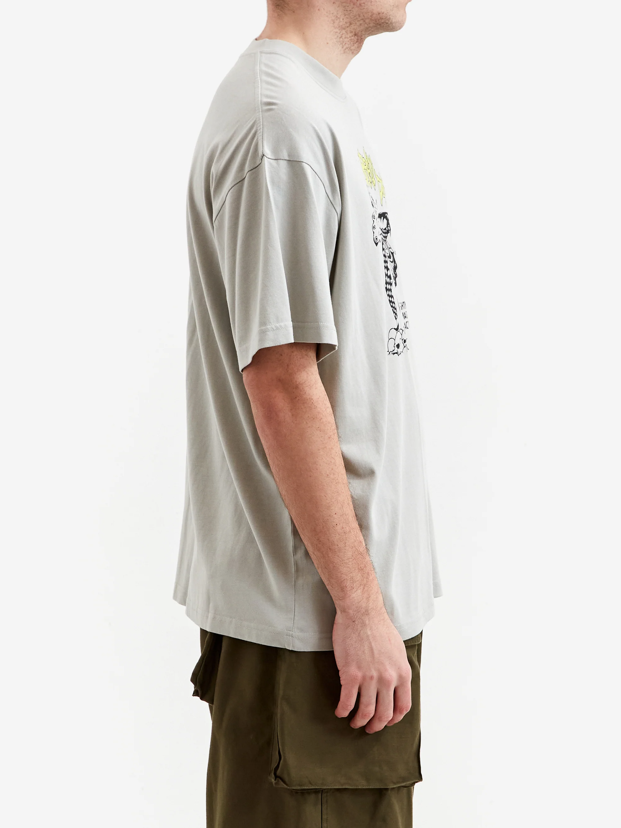 Brain Dead Nightmare Factory Cement T-Shirt - Cement - Image 5