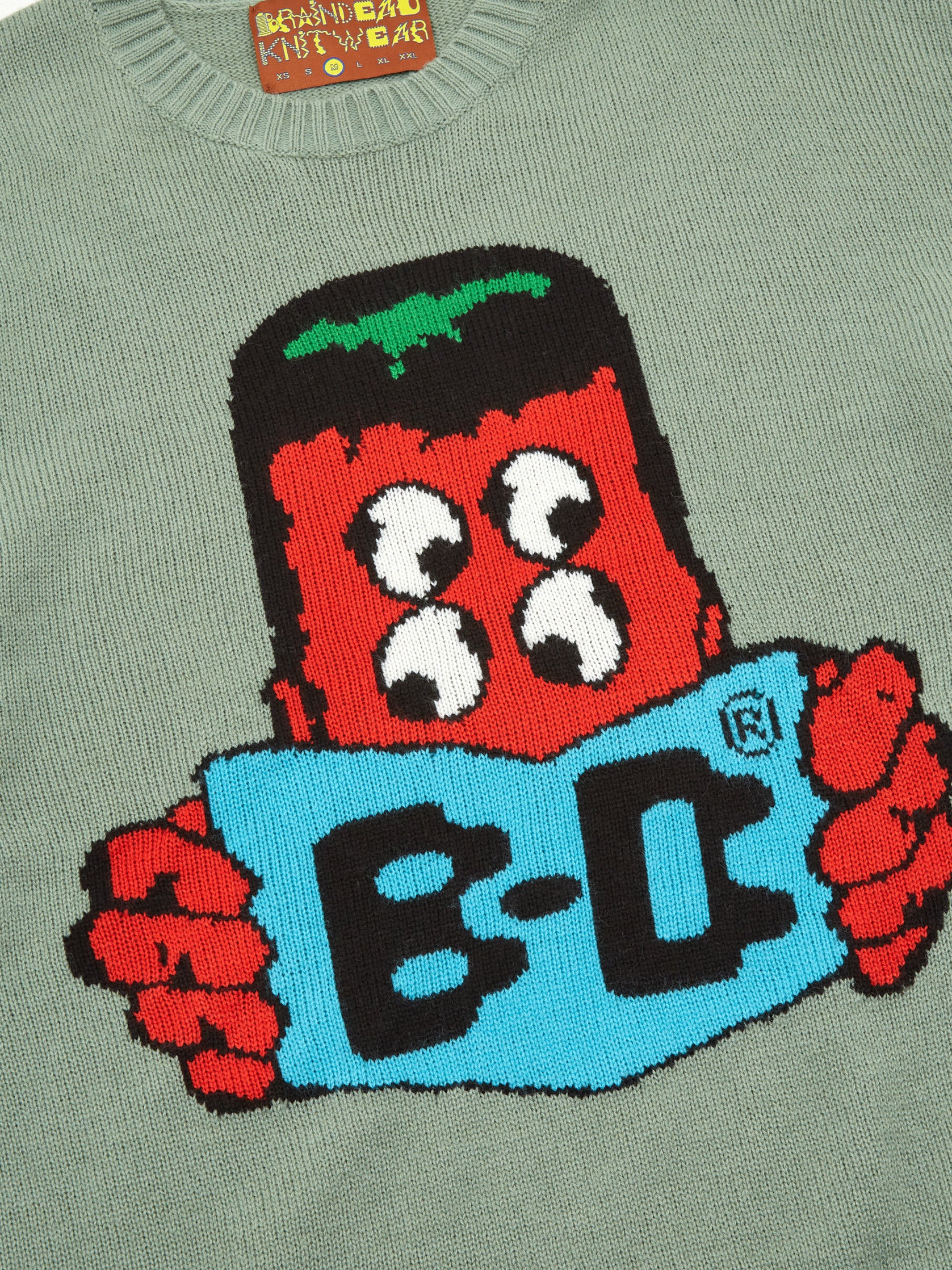Brain Dead Readers Sweater - Mallard - Image 4
