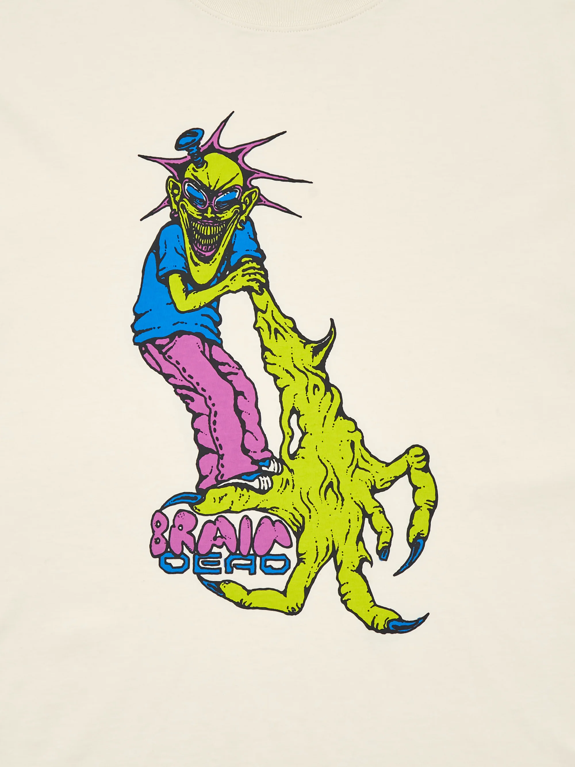 Brain Dead Screwhead SS T-Shirt W - Natural - Image 6