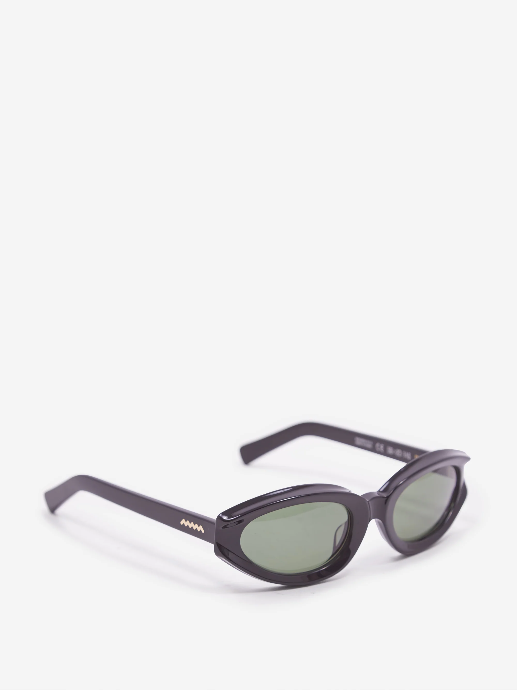 Brain Dead Shyne Eye Protection - Black/Black Lens - Image 2