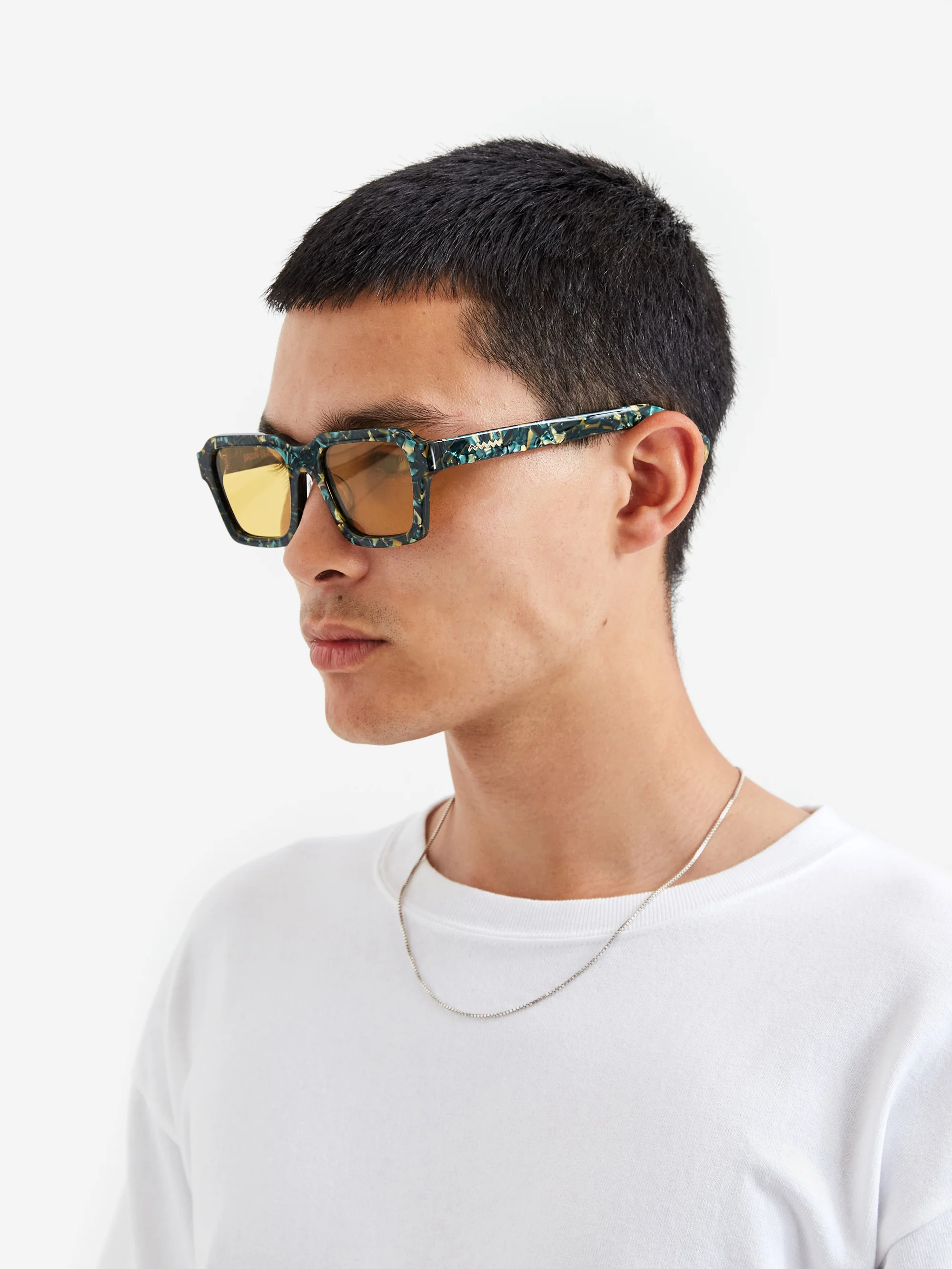 Brain Dead Staunton Sunglasses - Green Granite - Image 6