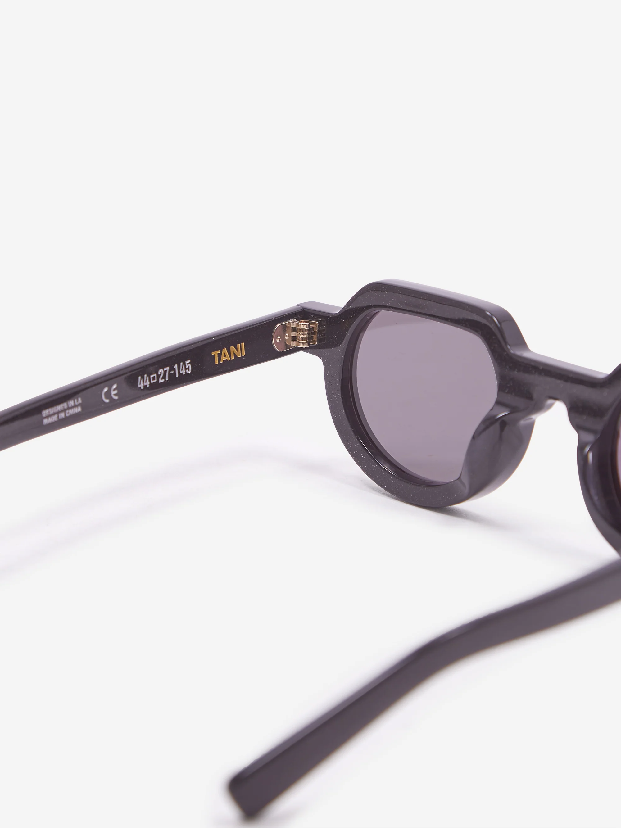 Brain Dead Tani Eye Protection - Black Sparkle/Black Lens - Image 3