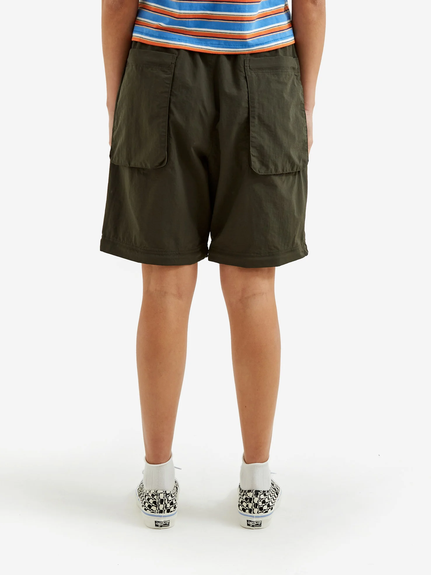Brain Dead Taslan Convertible Pant W - Olive - Image 7