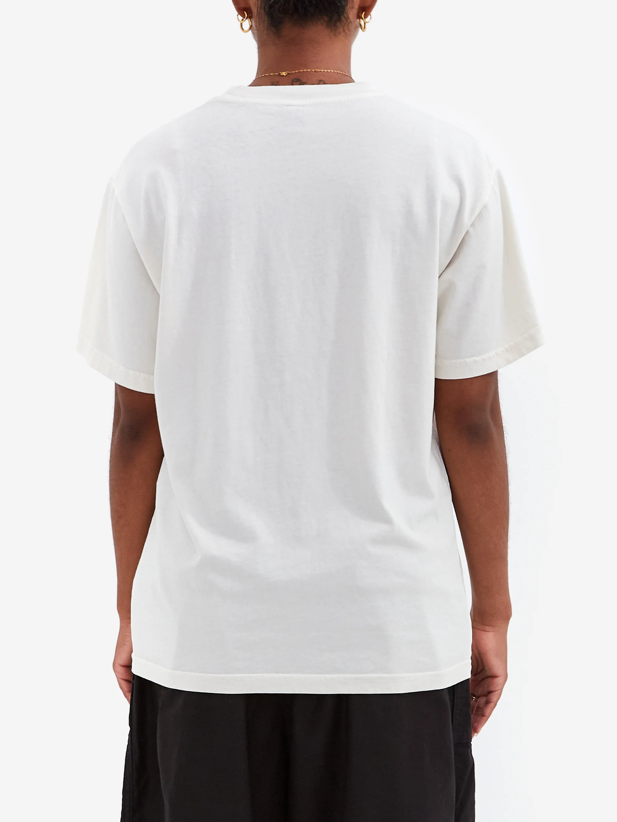 Brain Dead Trash Cat T-Shirt W - Natural - Image 3