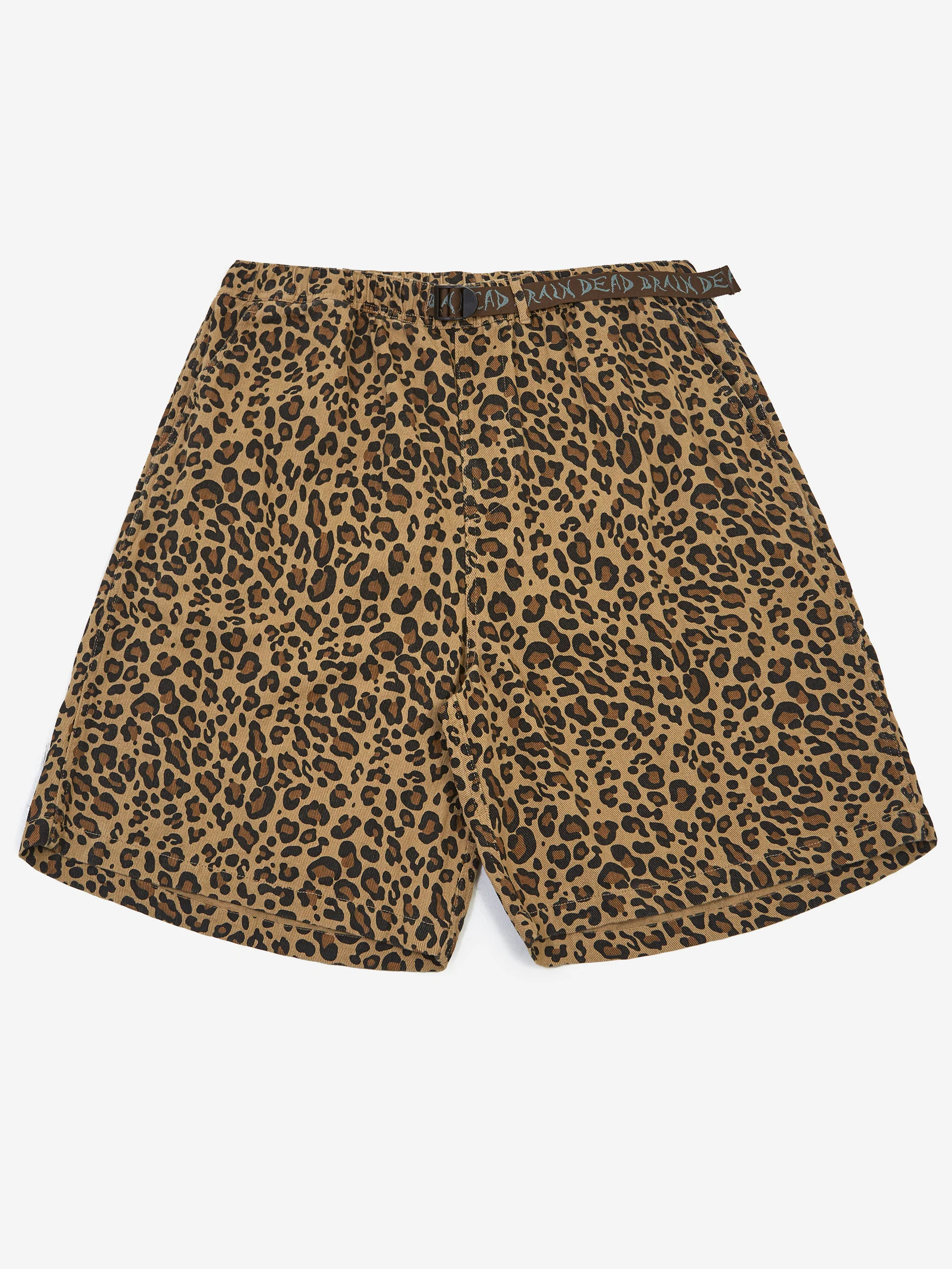 Brain Dead Twill Climber Short - Leopard