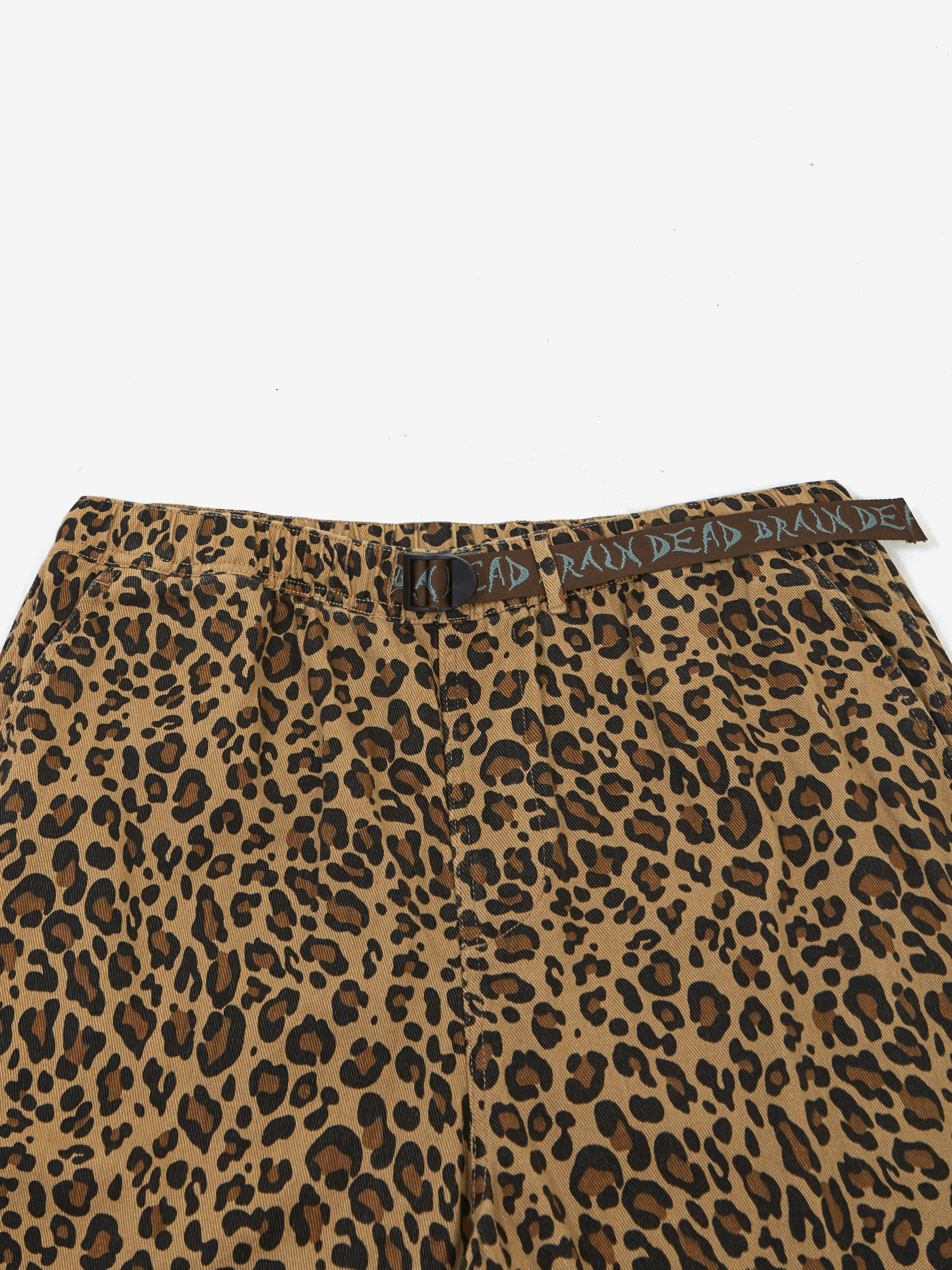 Brain Dead Twill Climber Short - Leopard - Image 2