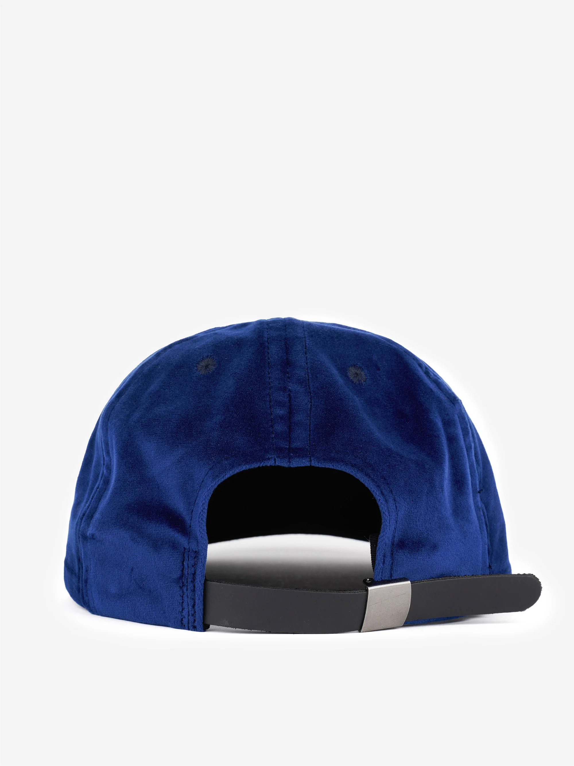 Brain Dead Velveteen Curved Front 6 Panel Hat - Berry - Image 3