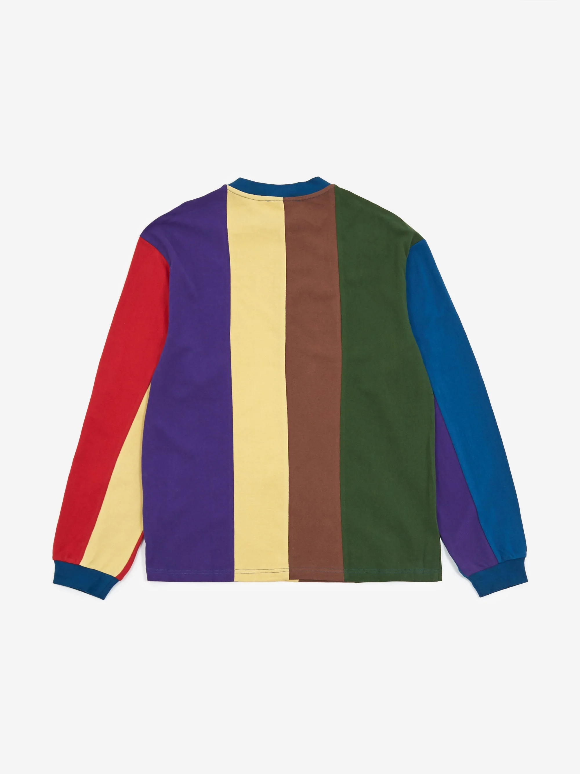 Brain Dead Vet Panelled Longsleeve T-Shirt - Slate - Image 4