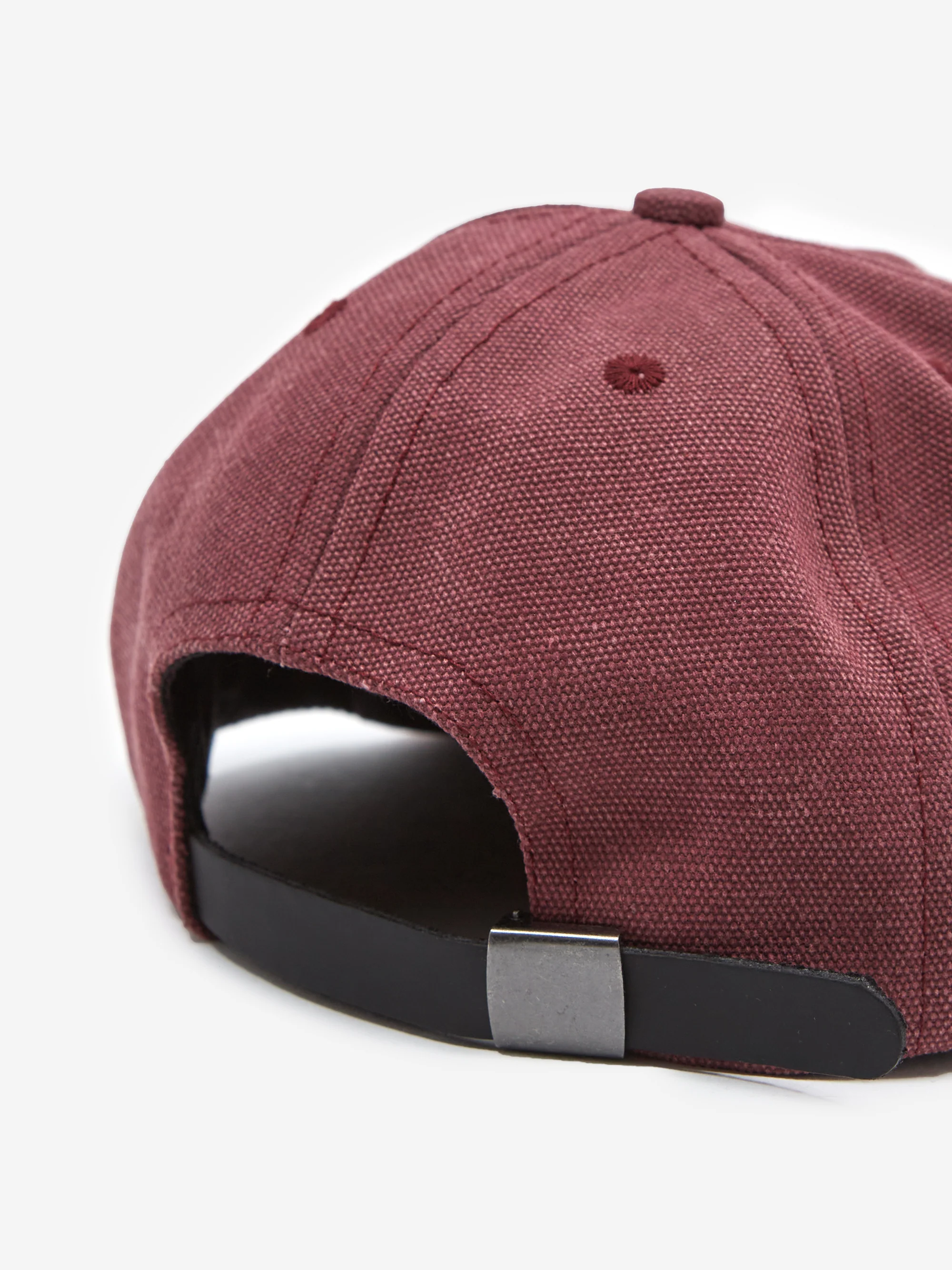 Brain Dead Washed Twill Logohead Hat - Raspberry - Image 4
