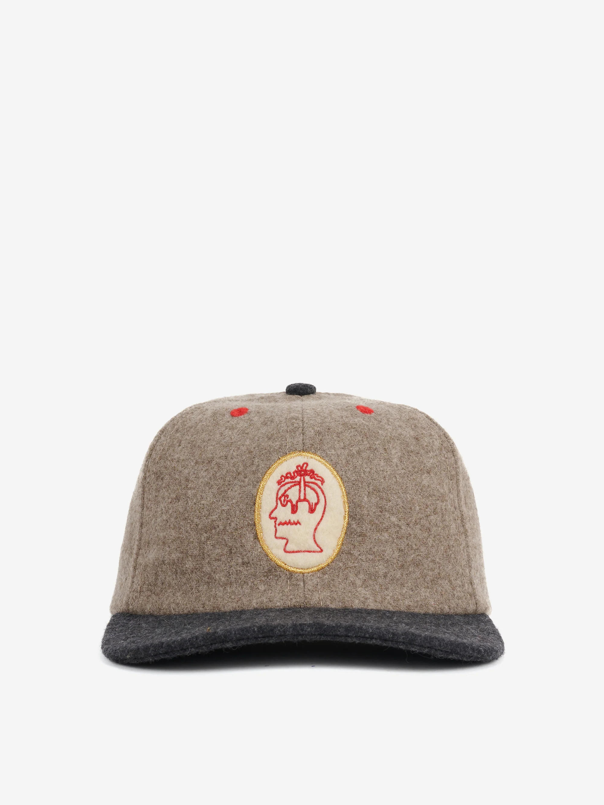 Brain Dead x Brooks Brothers Wool Flannel Hat - Taupe/Grey - Image 2