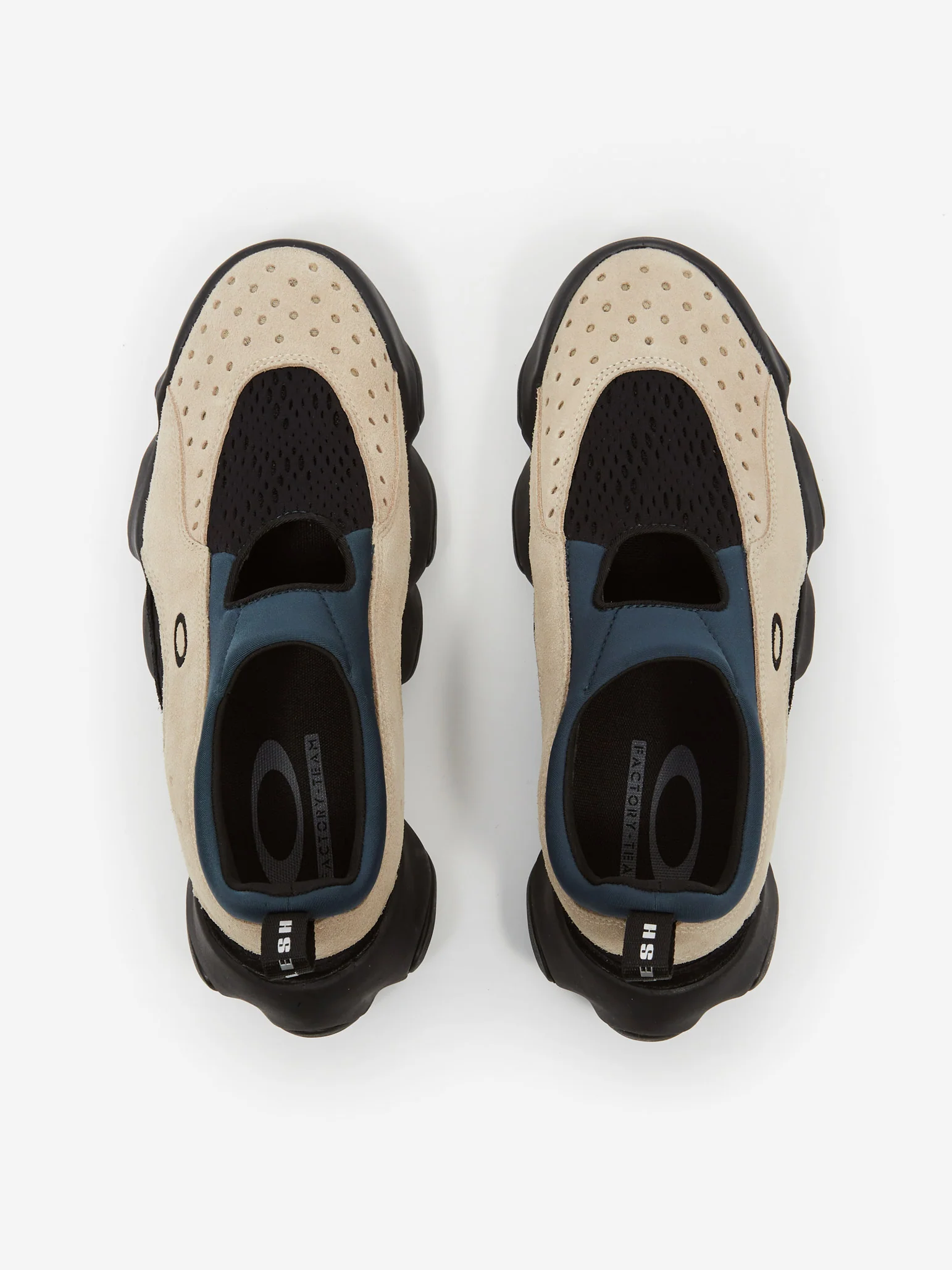 Brain Dead x Oakley Factory Team Flesh Sandal - Sand/Blue - Image 6