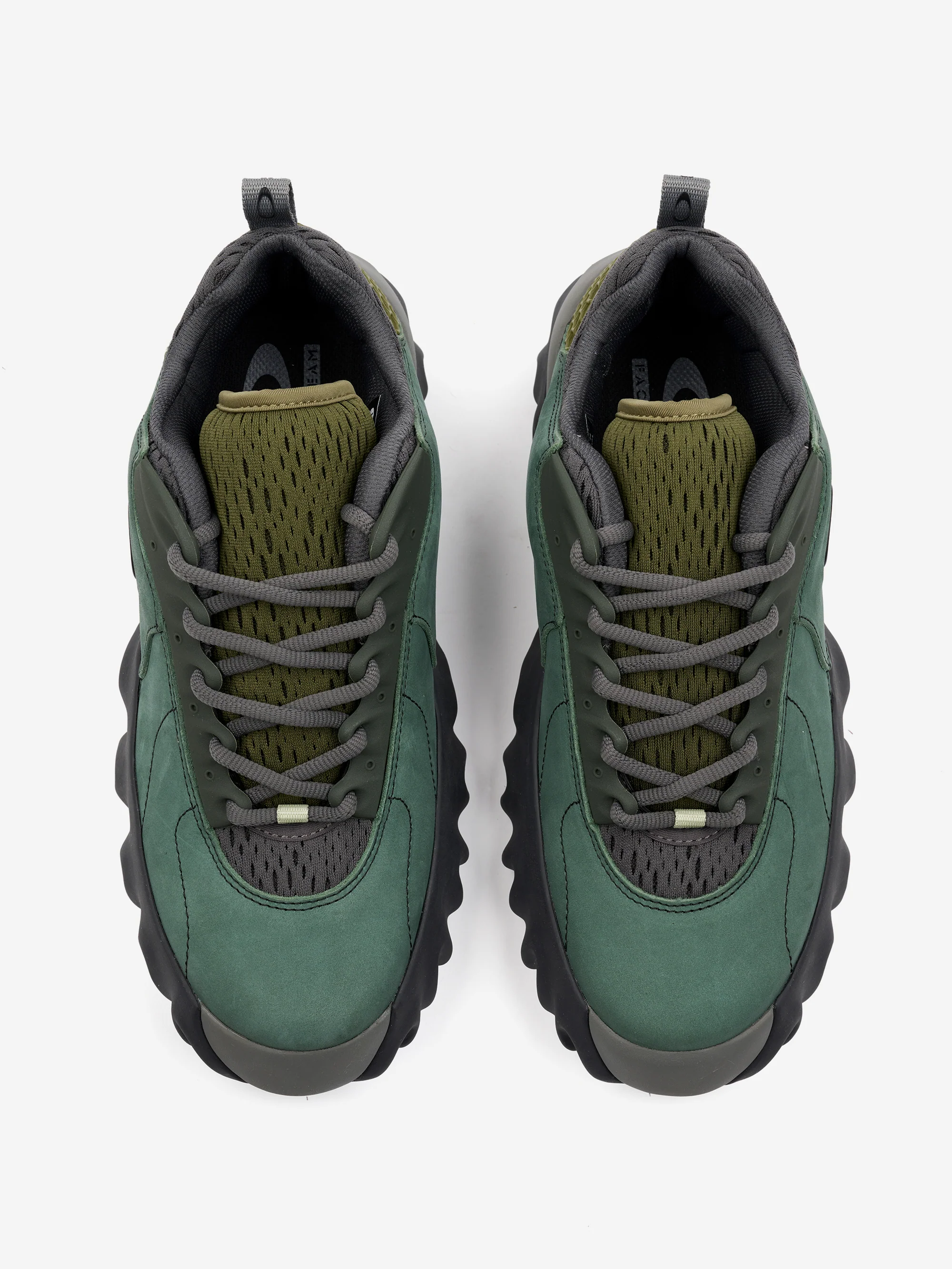 Brain Dead x Oakley Factory Team Nubuck Chop Saw - Duck Green/Thunderstorm - Image 4