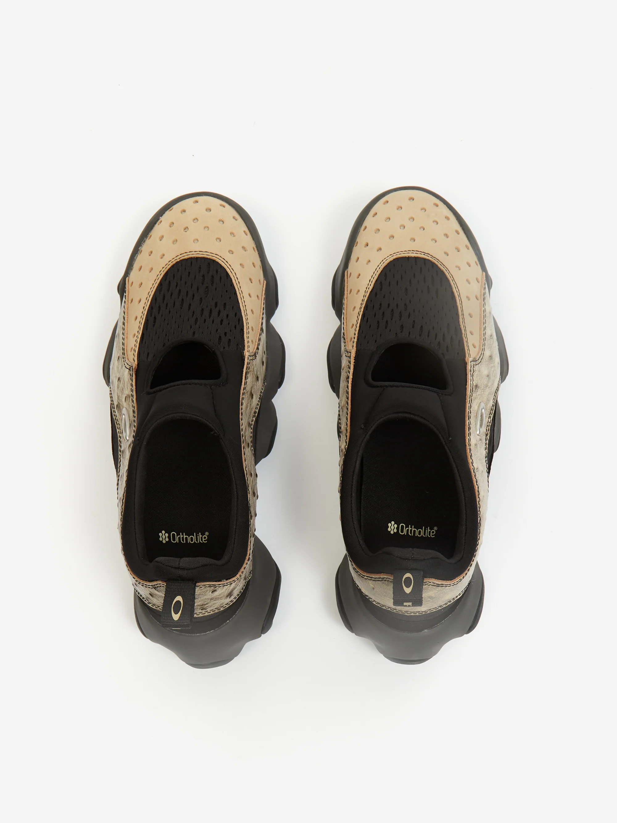 Brain Dead x Oakley Factory Team Ostrich Flesh Sandal - Castle/Black - Image 6