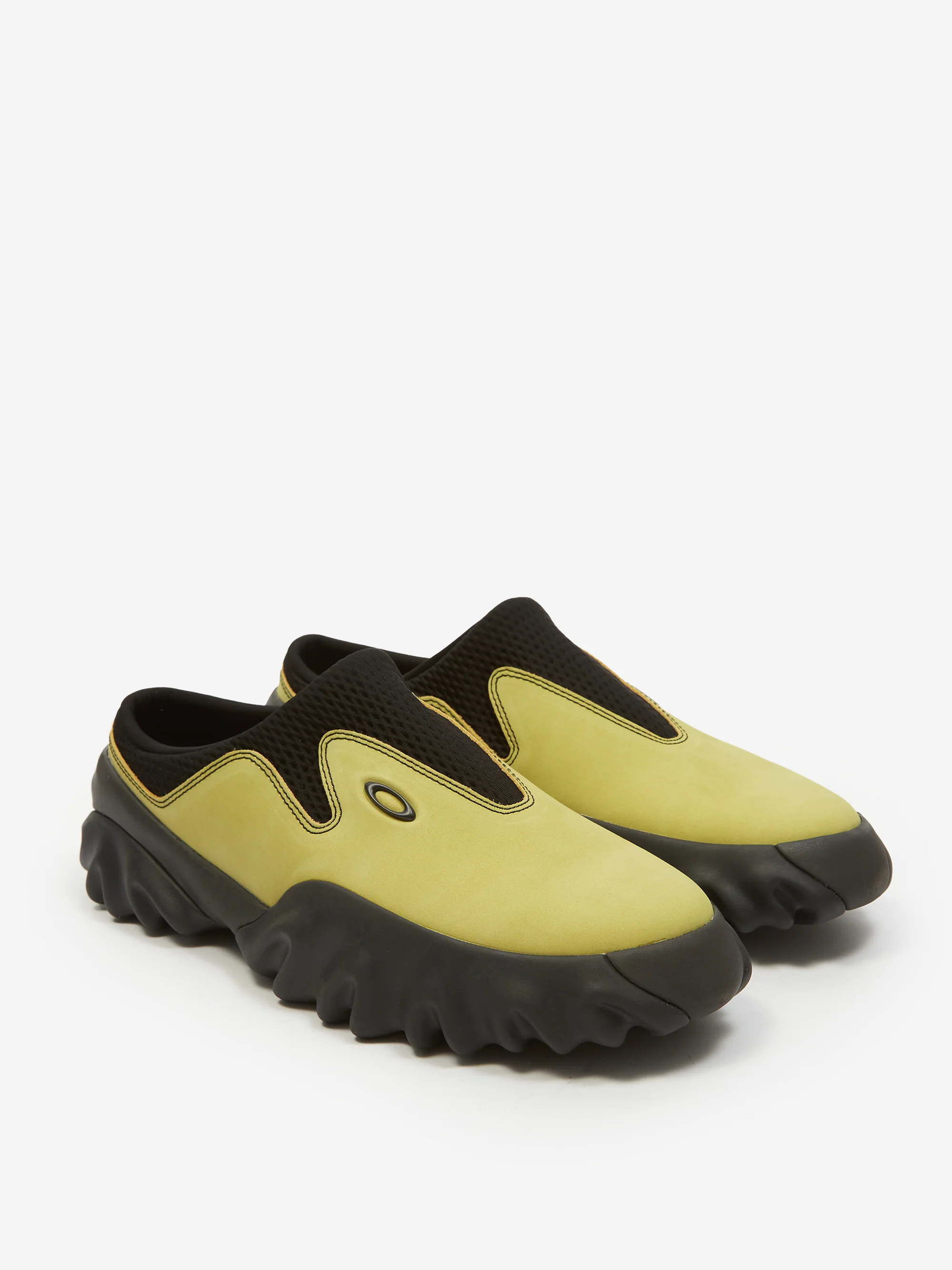 Brain Dead x Oakley Factory Team Suede Chop Saw Mule - Celery/Black - Image 2