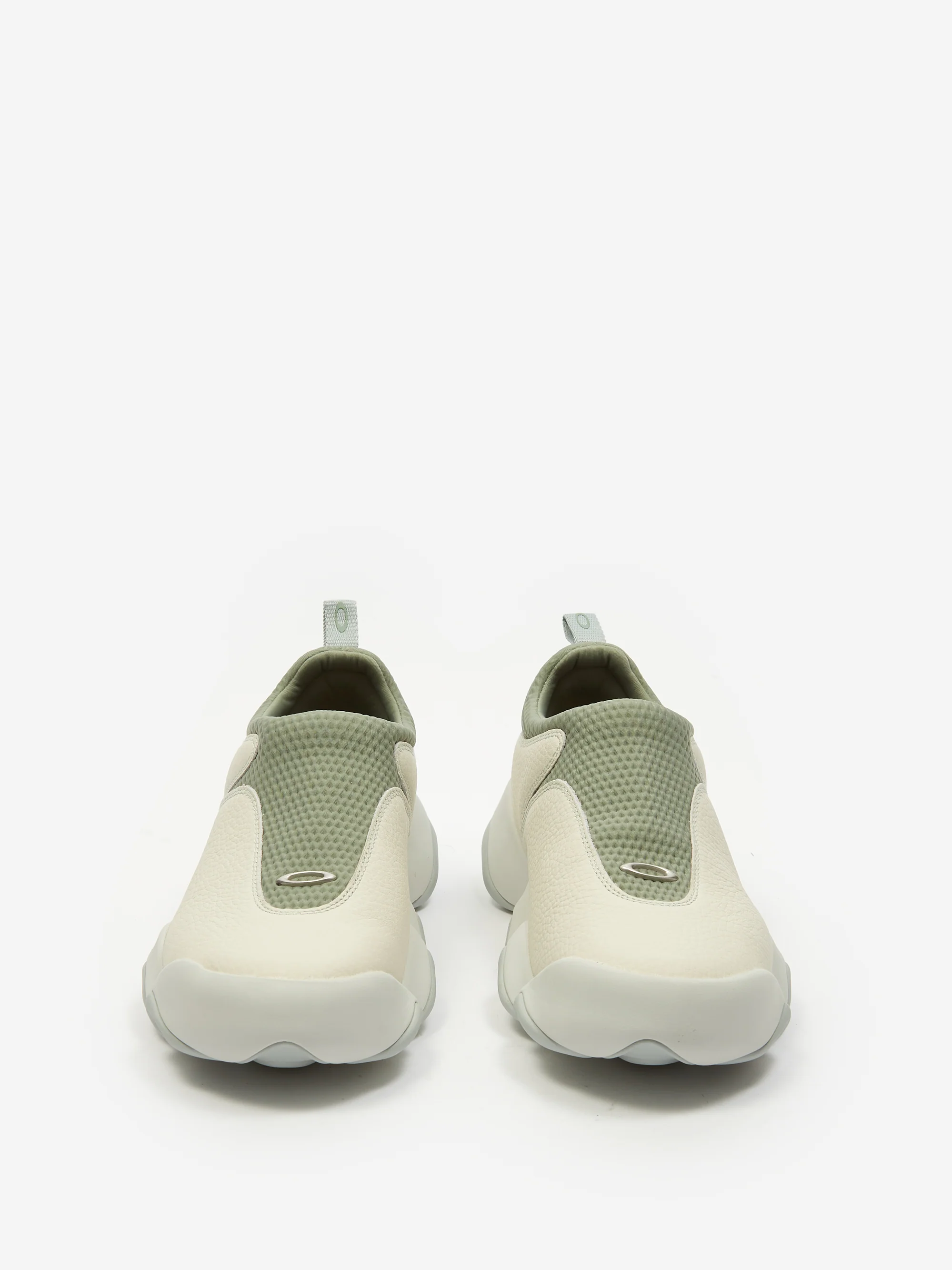 Brain Dead x Oakley Factory Team Suede Flesh - Lily Pad/White - Image 3
