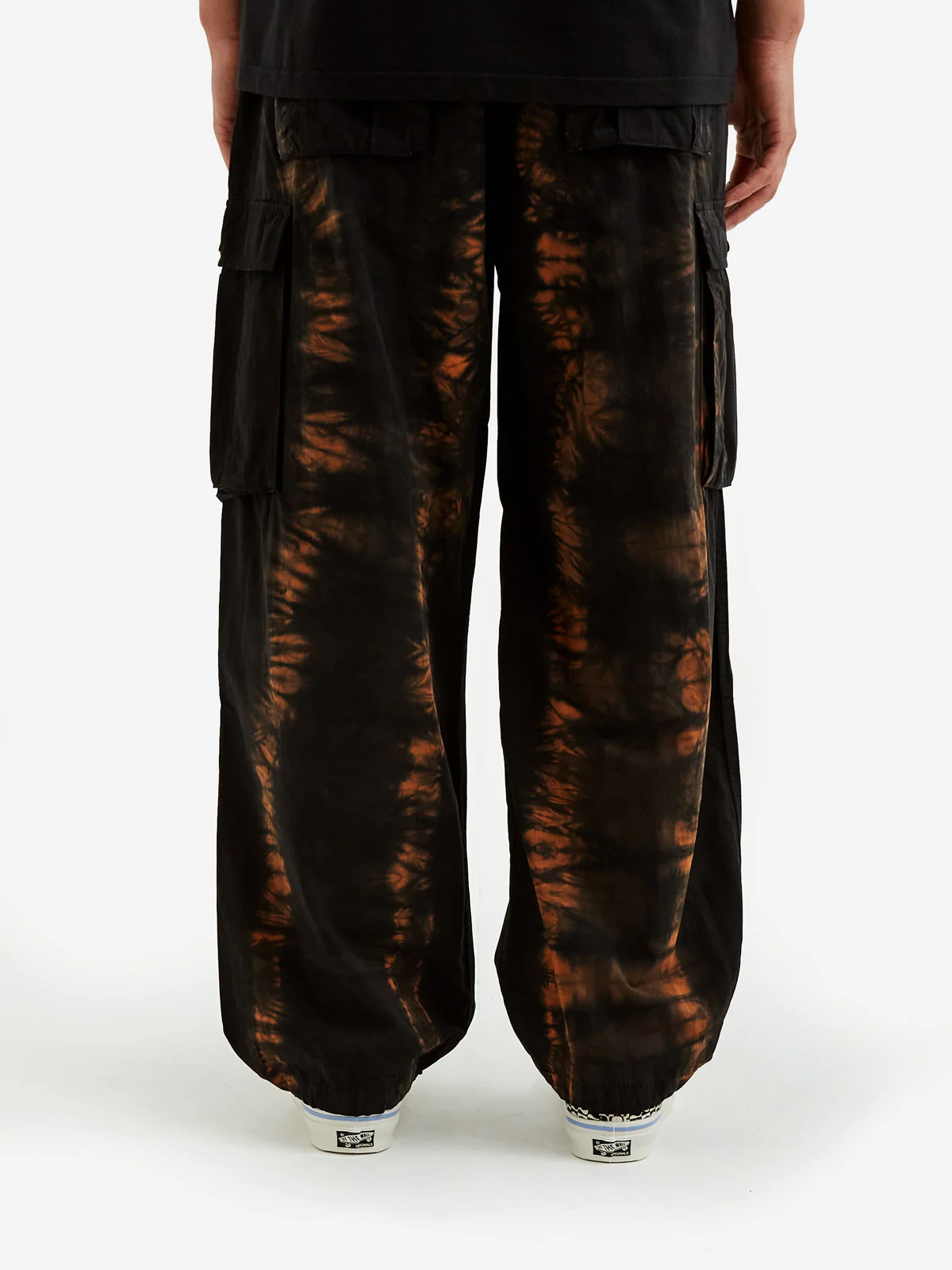Brain Dead Zebra Dye Flight Pant - Black Multi - Image 11