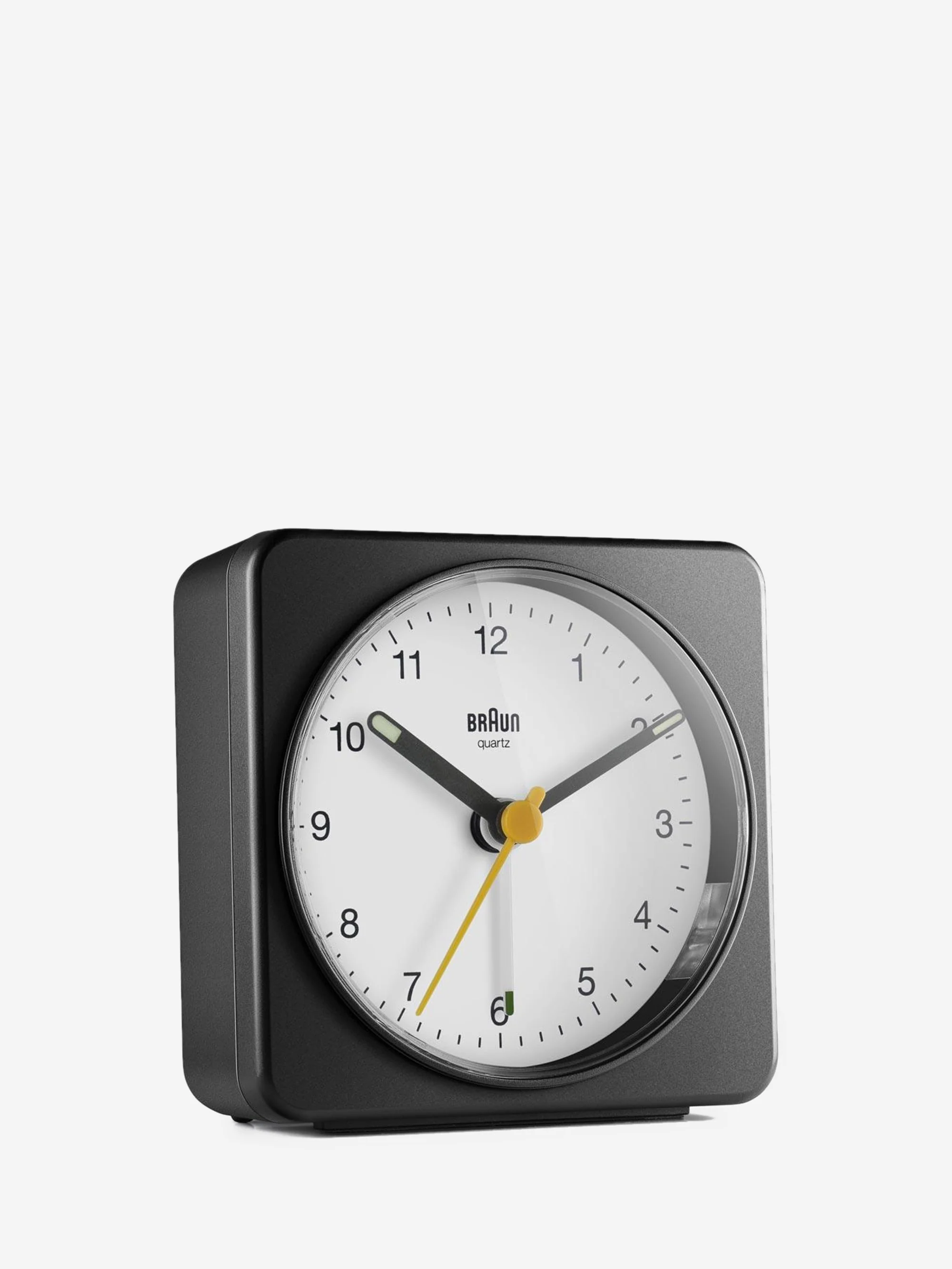 Braun Classic Travel Alarm Clock - Black/White