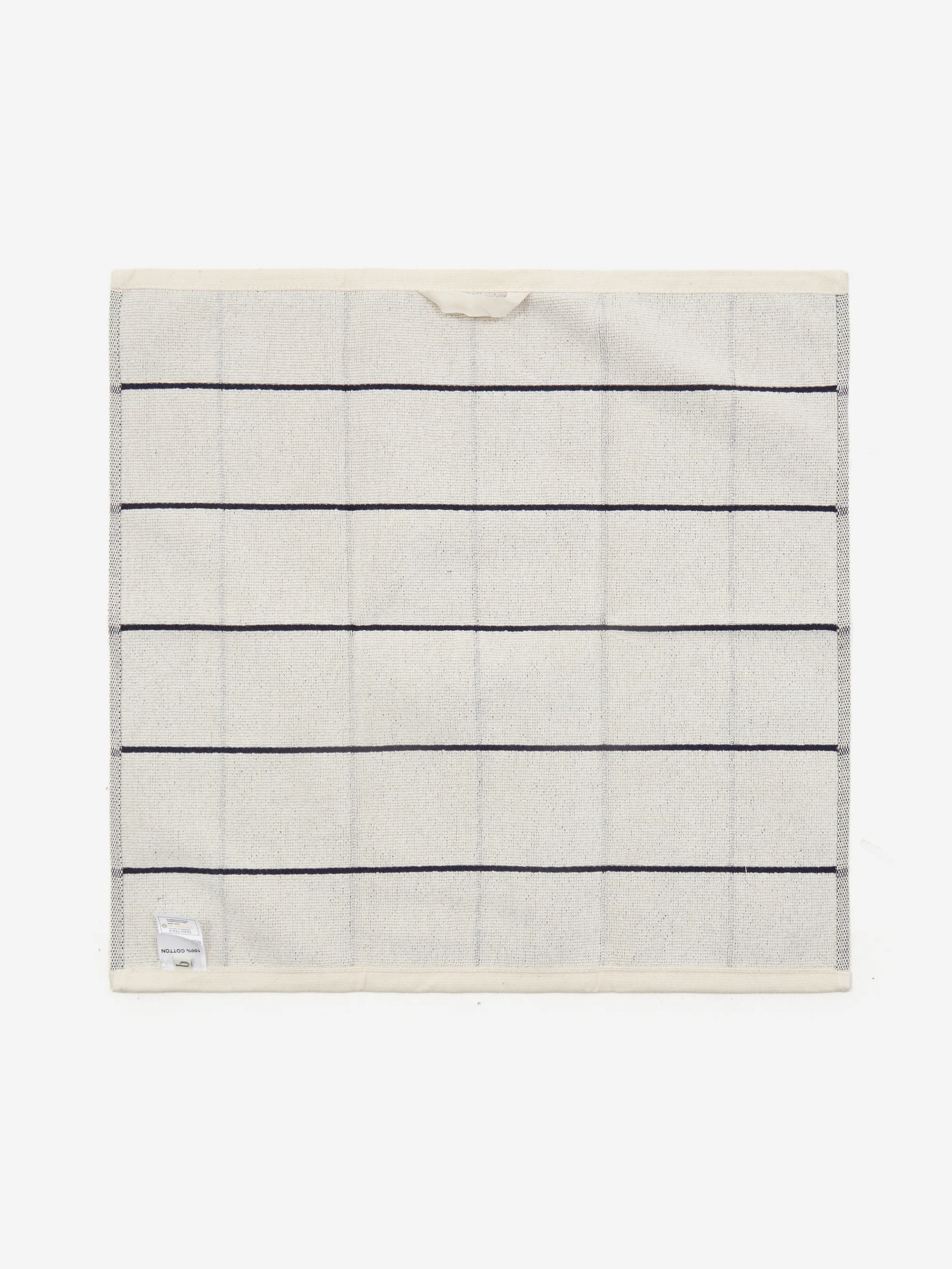 Broste Copenhagen Herman Kitchen Towel - Large Check - Maritime Blue - Image 3