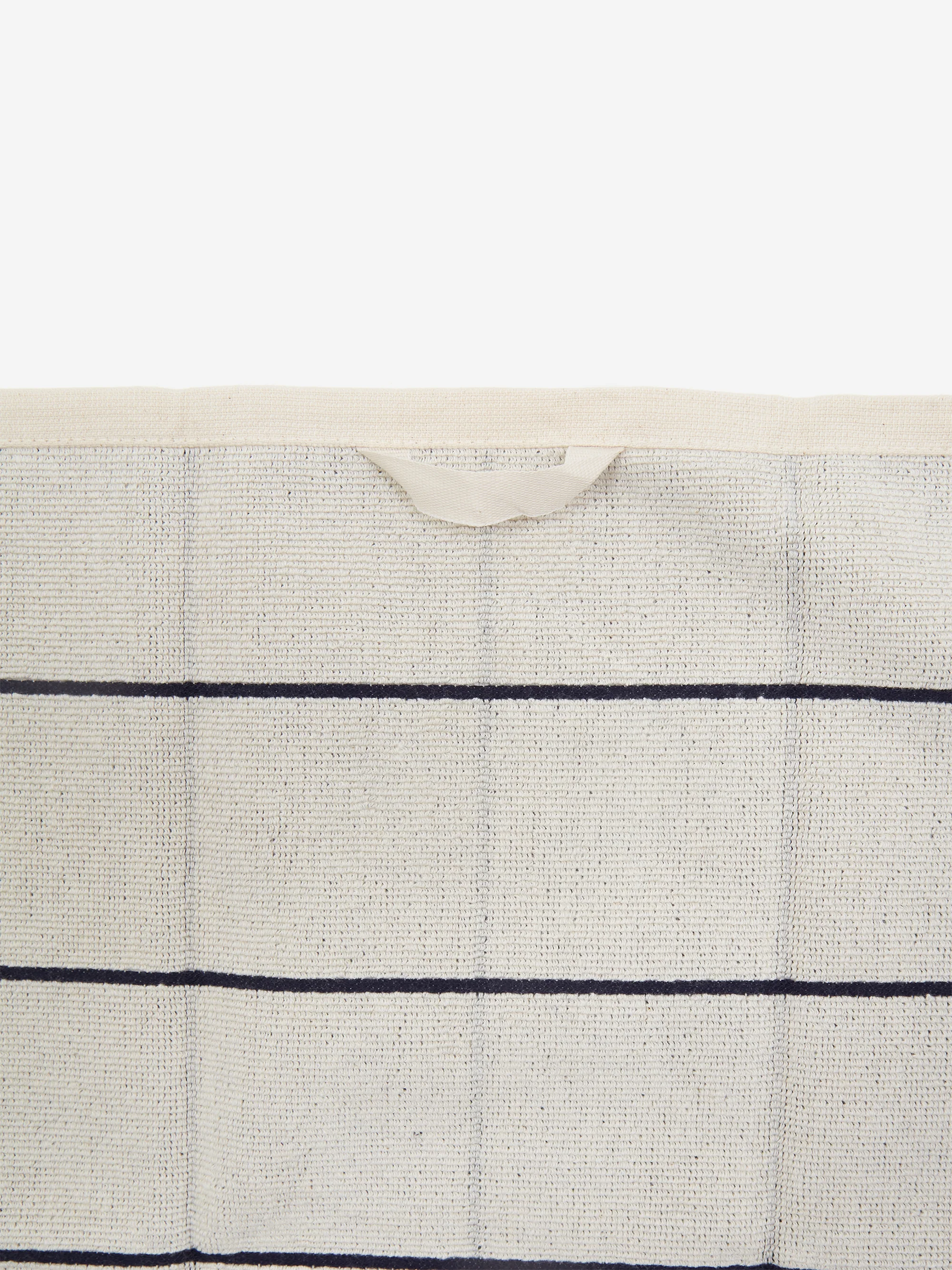 Broste Copenhagen Herman Kitchen Towel - Large Check - Maritime Blue - Image 4