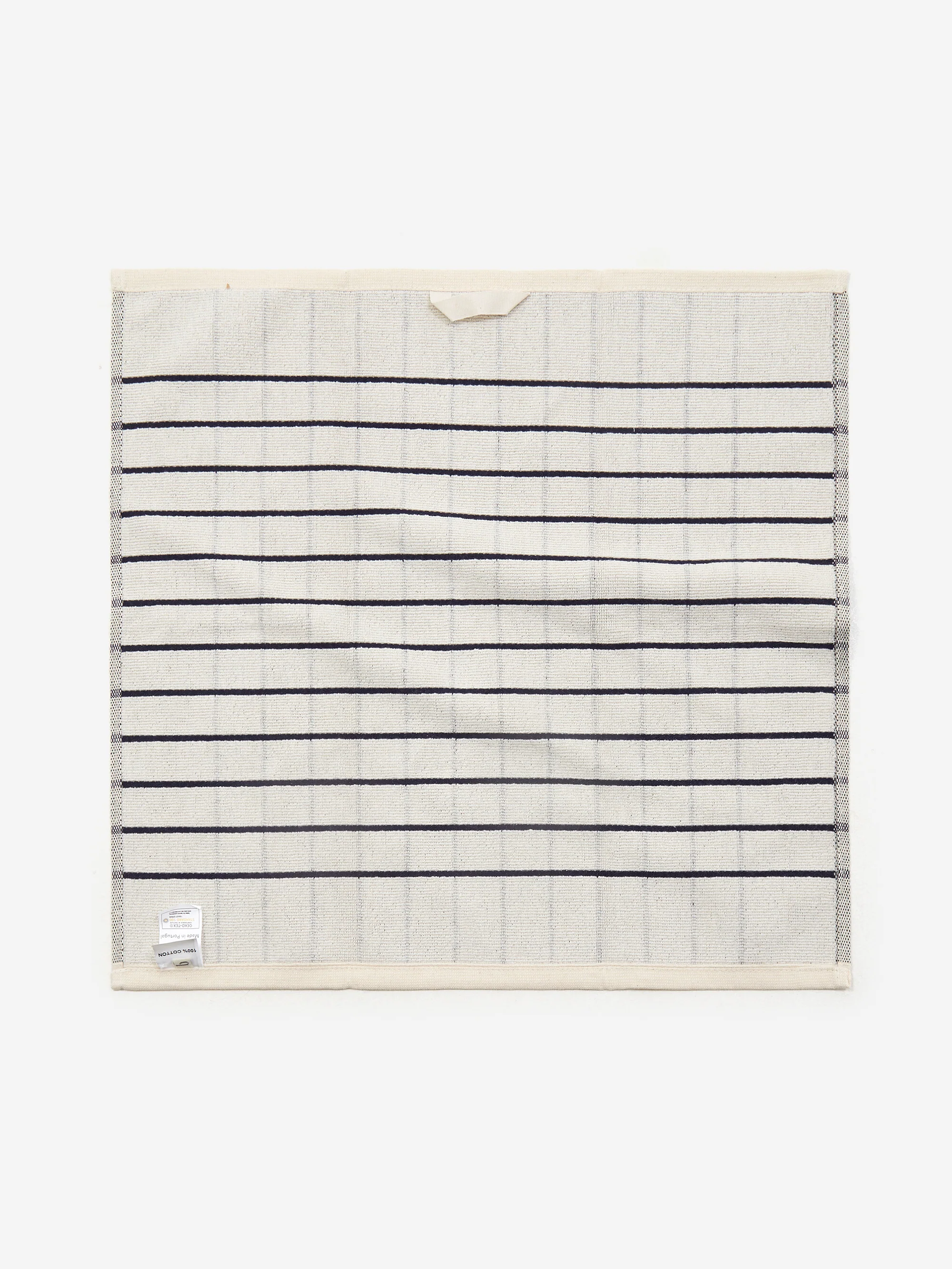 Broste Copenhagen Herman Kitchen Towel - Small Check - Maritime Blue - Image 3