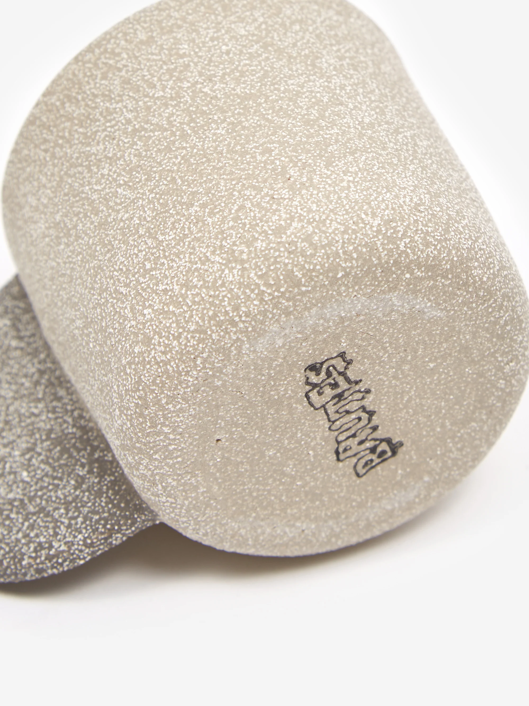 Brutes Ceramics Handmade Espresso Cup - Light Grey - Image 3