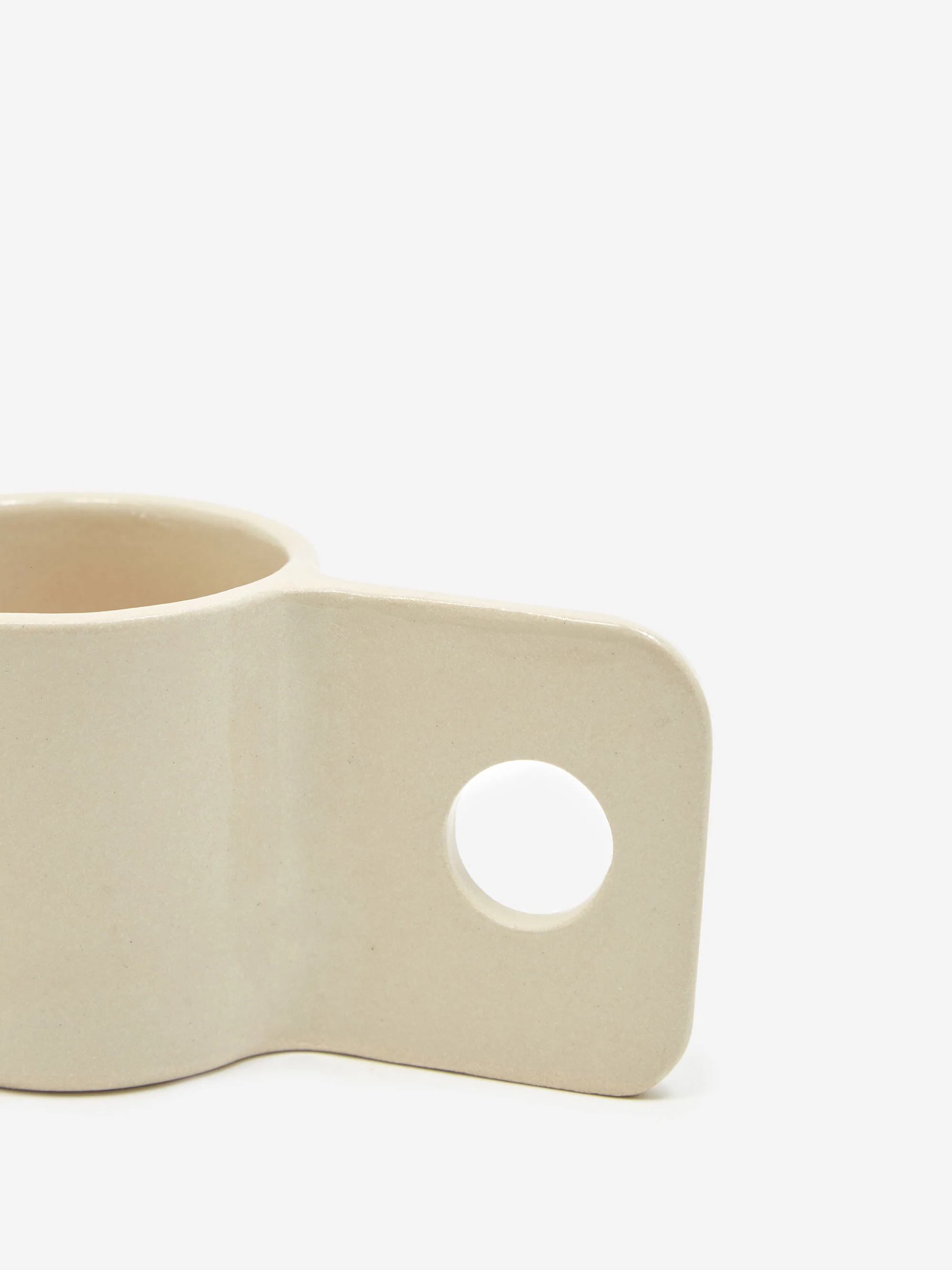 Brutes Ceramics Handmade Hopper Mug - Sand - Image 2