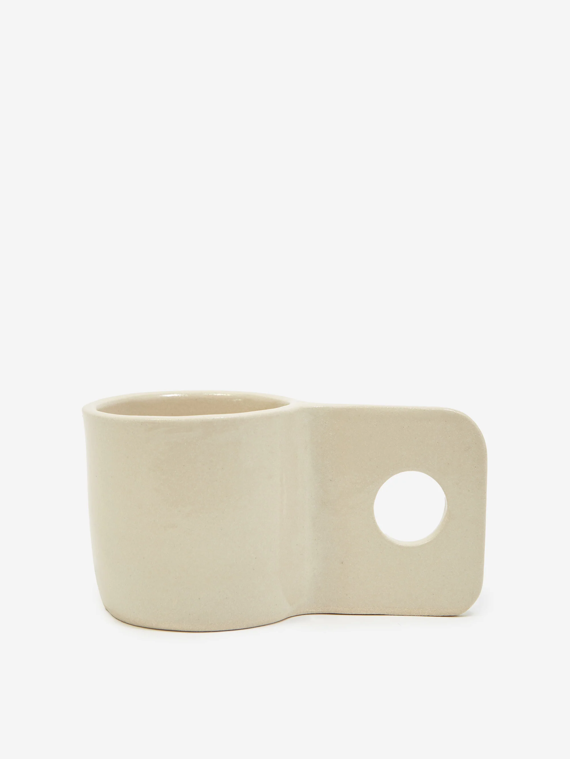 Brutes Ceramics Handmade Hopper Mug - Sand - Image 3