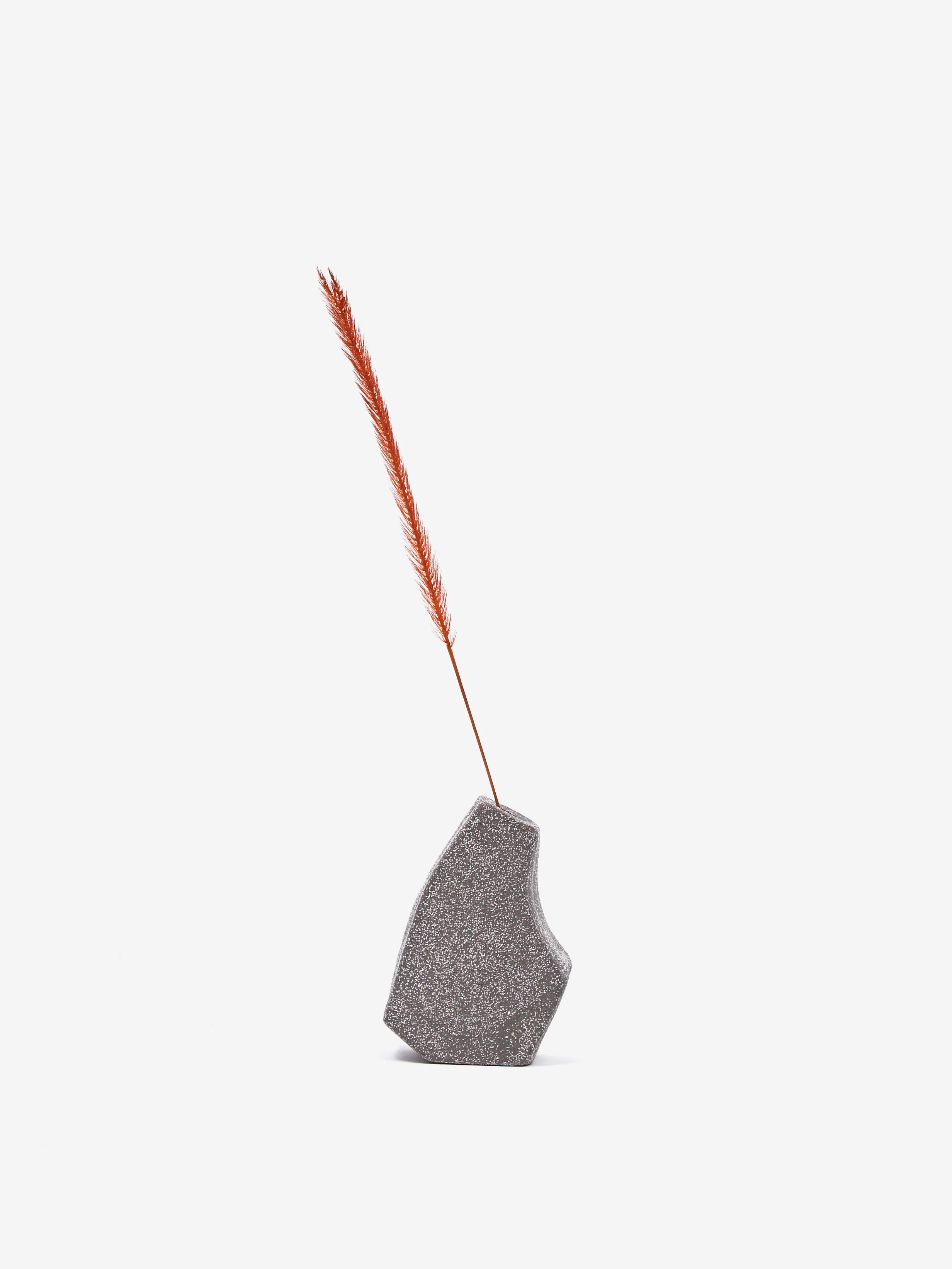 Brutes Ceramics x Goodhood Handmade Mini Bud Vase - Dark Grey - Image 2