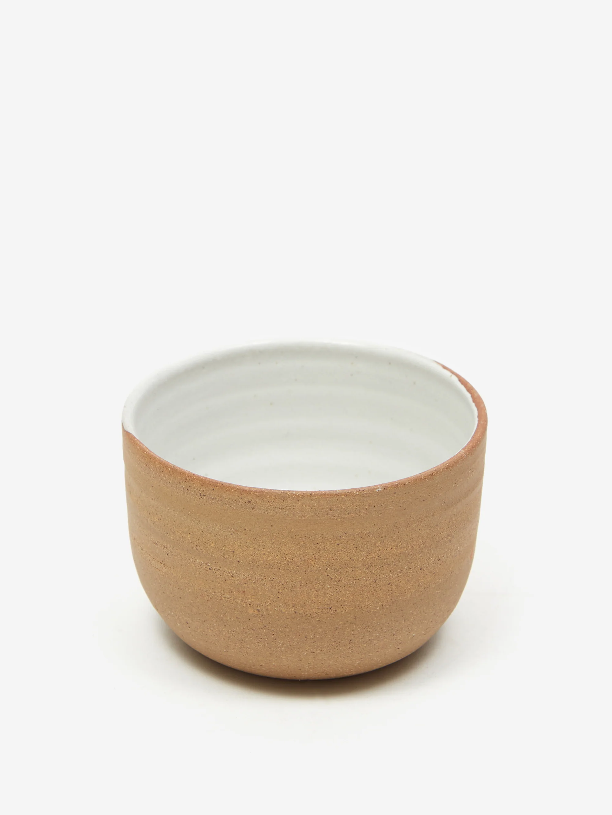 by.noo Handmade Cortado Tumbler - White Drip