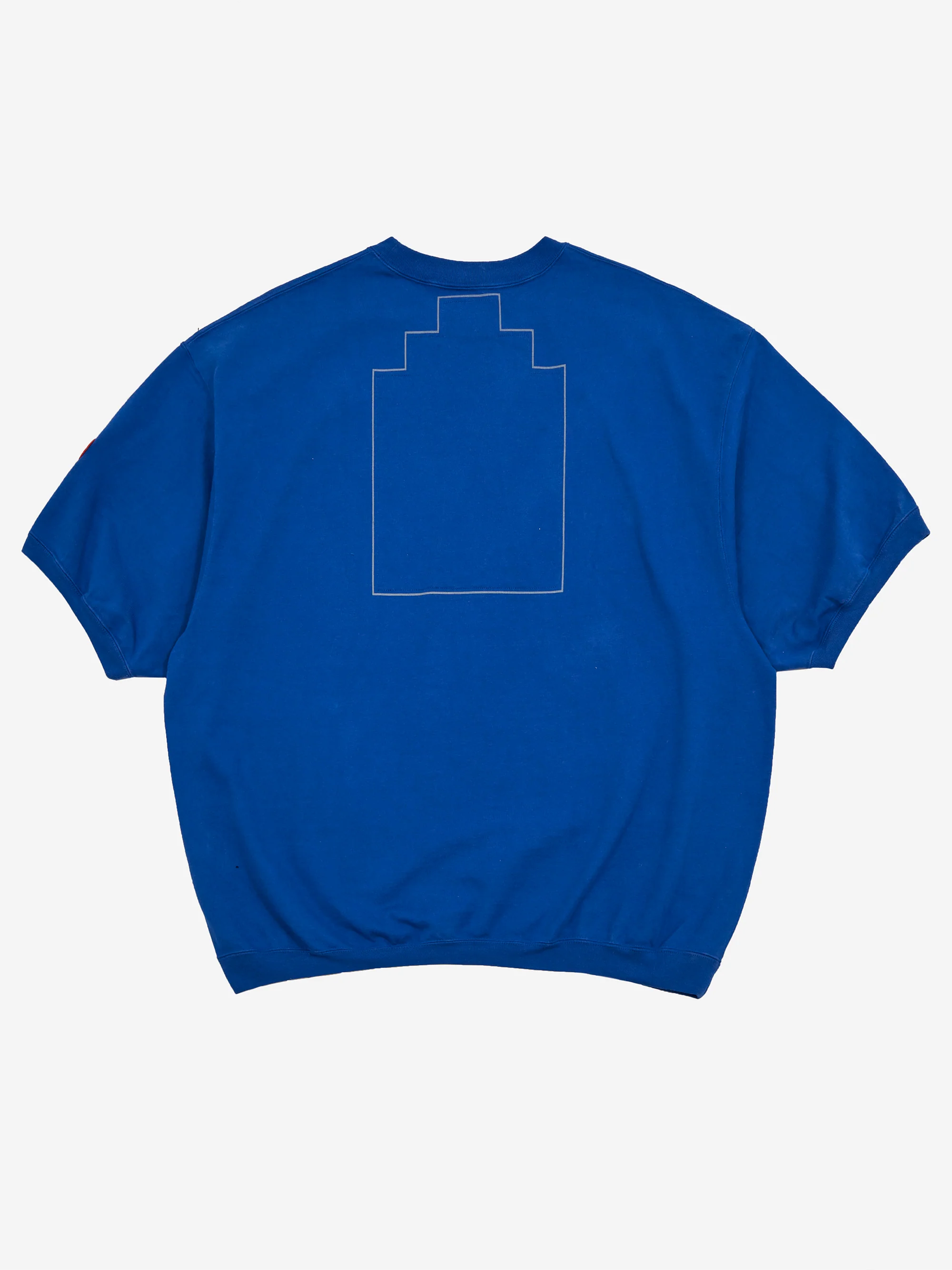 C.E Cav Empt AS Raytracing Short Sleeve Crew Neck - Navy - Image 4