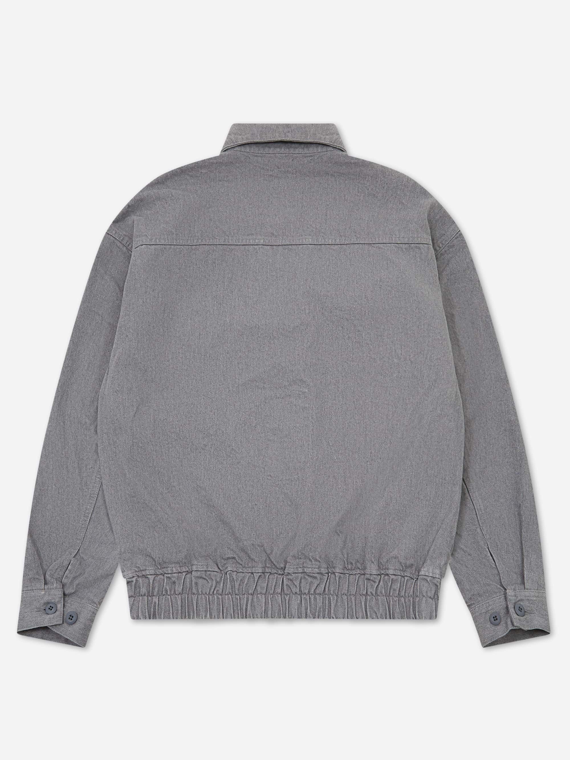 C.E Cav Empt Ash Community Button Jacket - Grey - Image 4