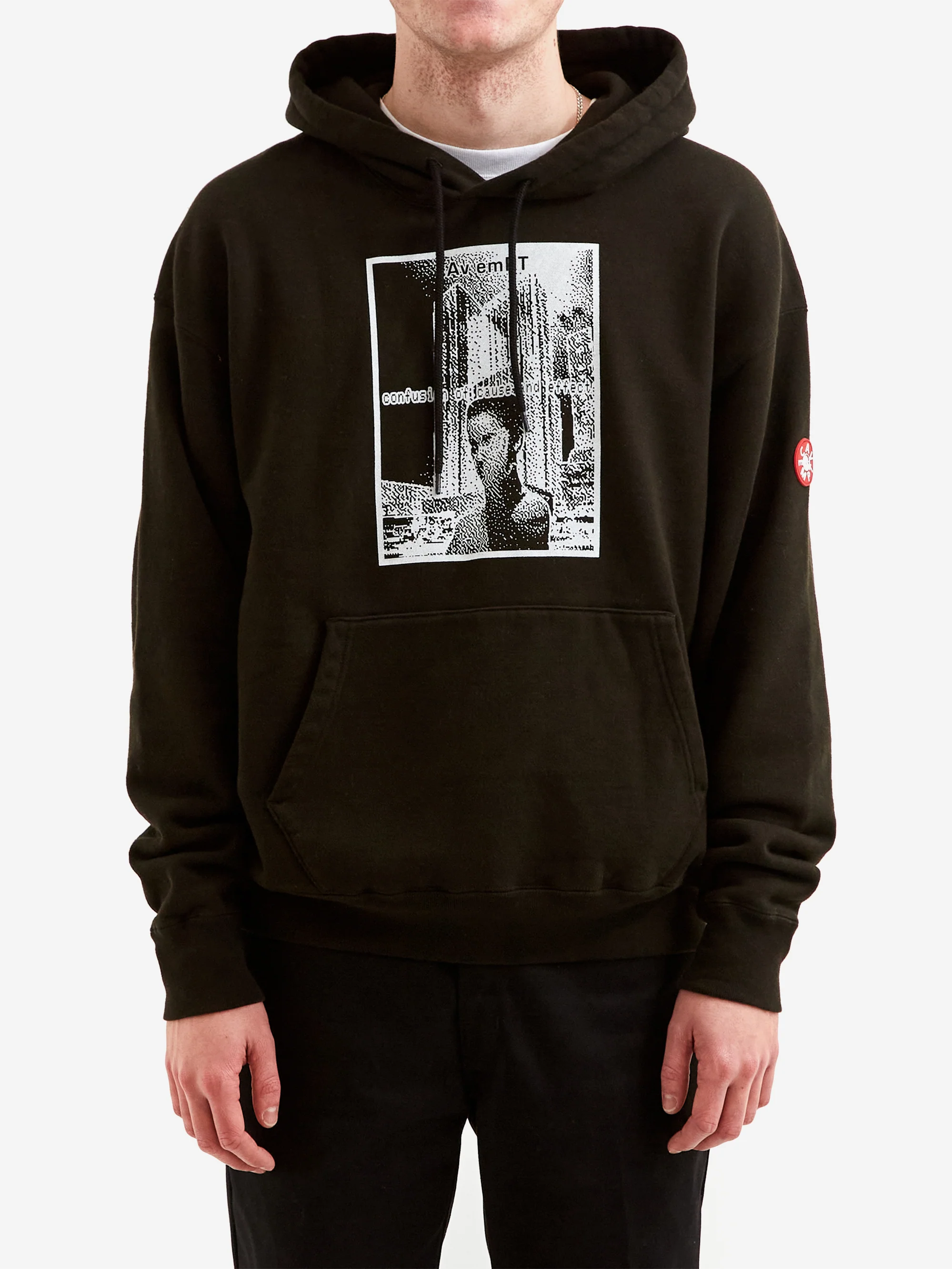 C.E Cav Empt Confusion Heavy Hoodie - Black - Image 2