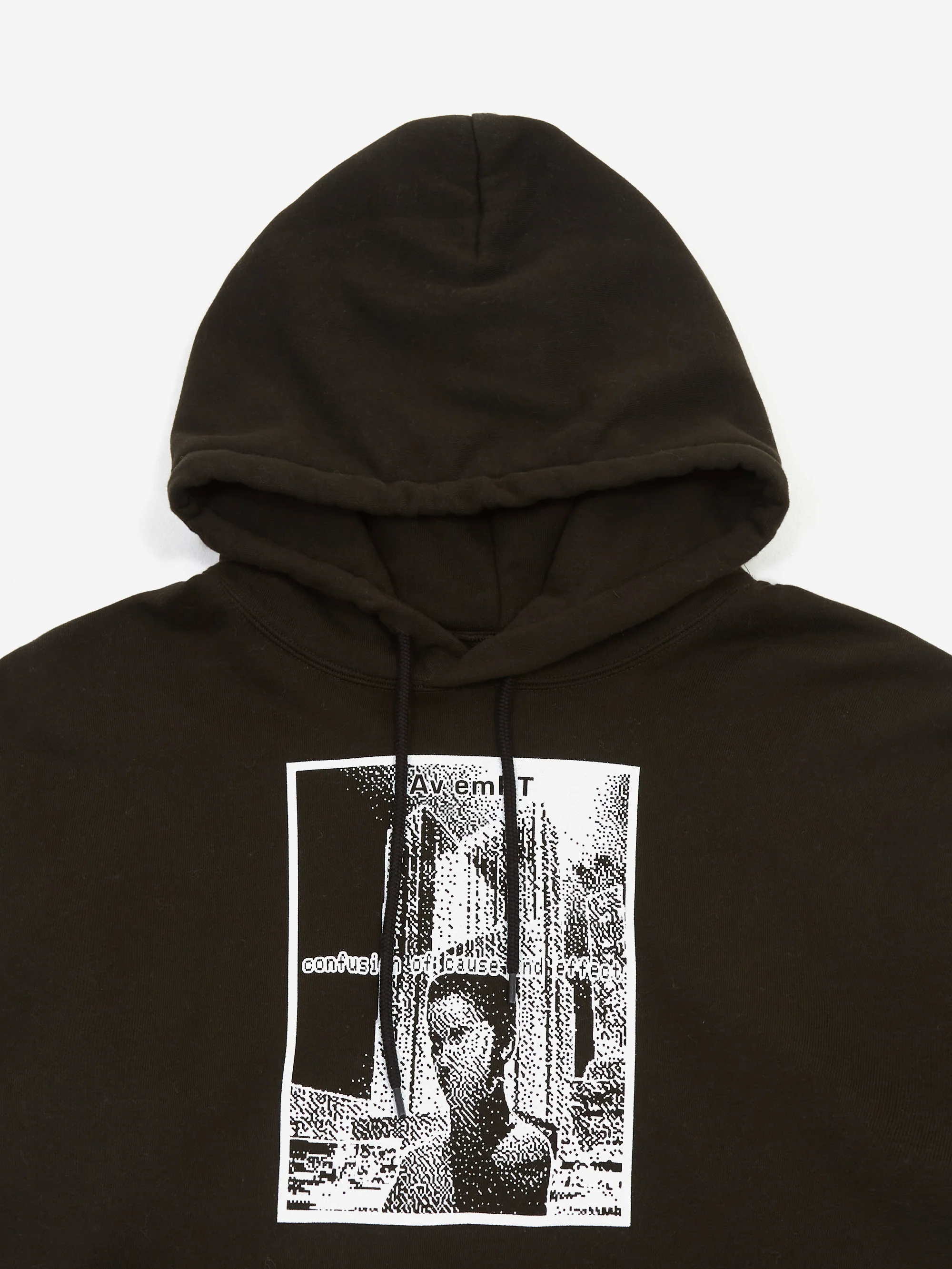 C.E Cav Empt Confusion Heavy Hoodie - Black - Image 3