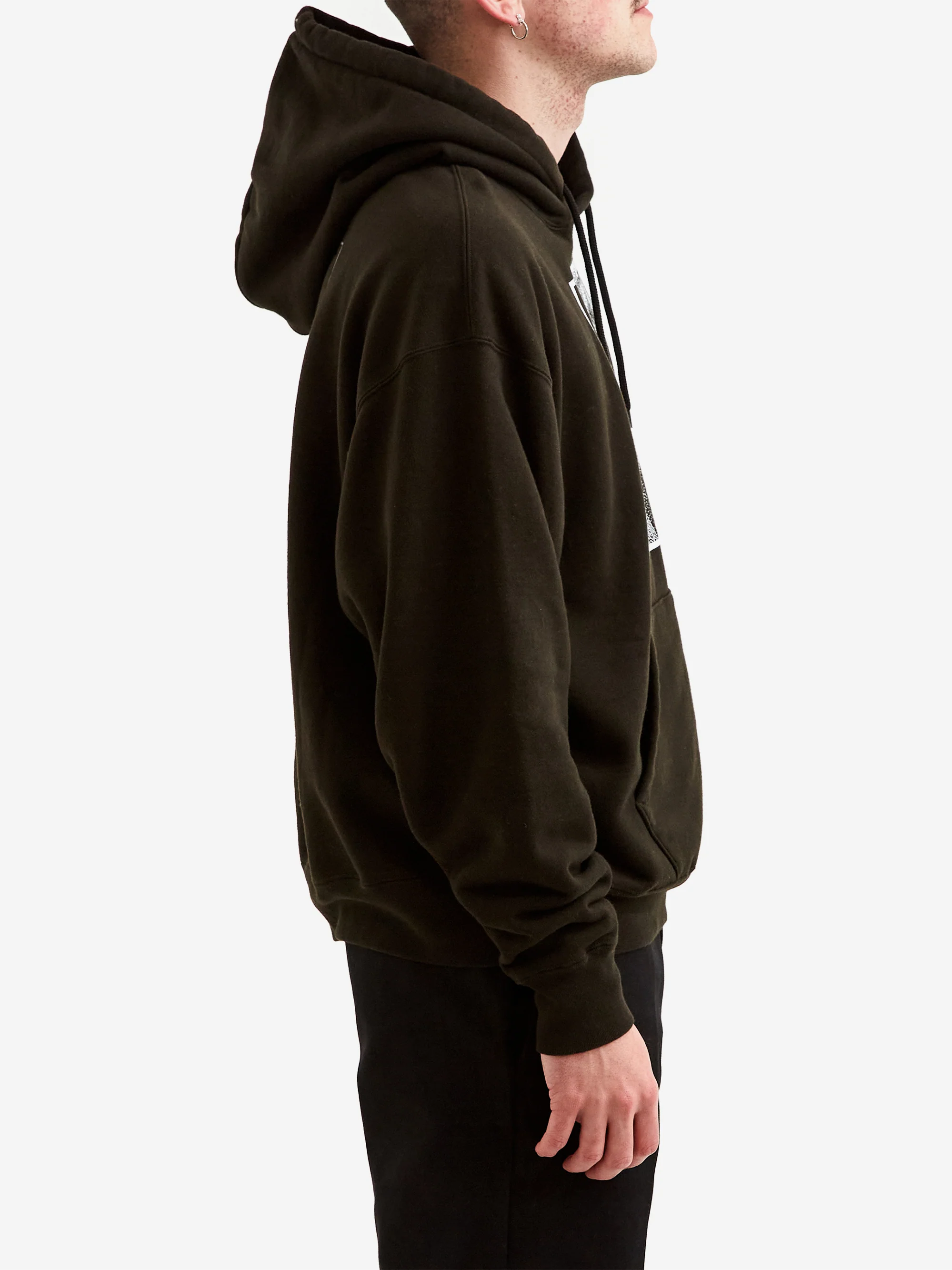 C.E Cav Empt Confusion Heavy Hoodie - Black - Image 5