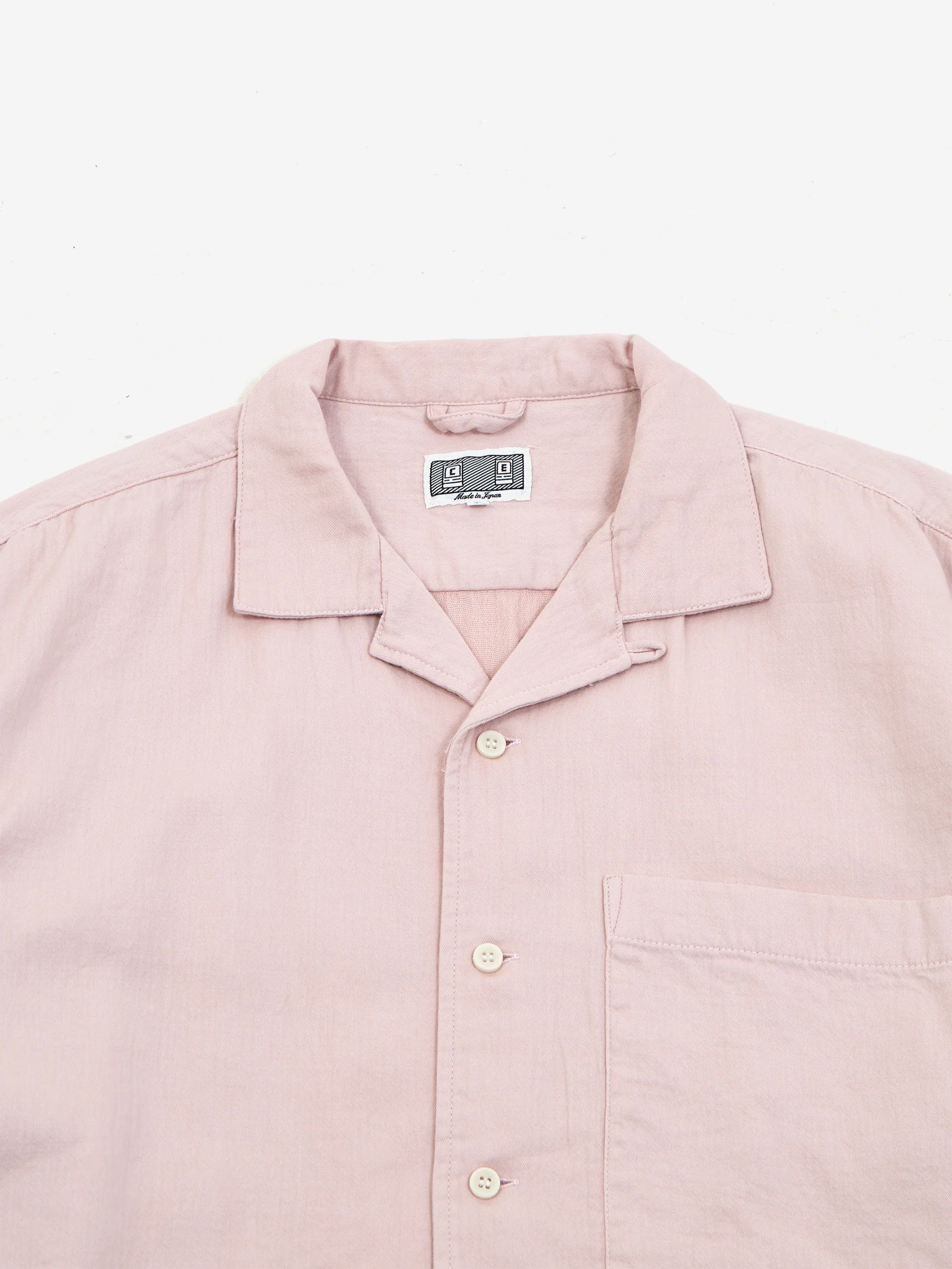 C.E Cav Empt Cotton LPOC Open Shirt - Pink - Image 4